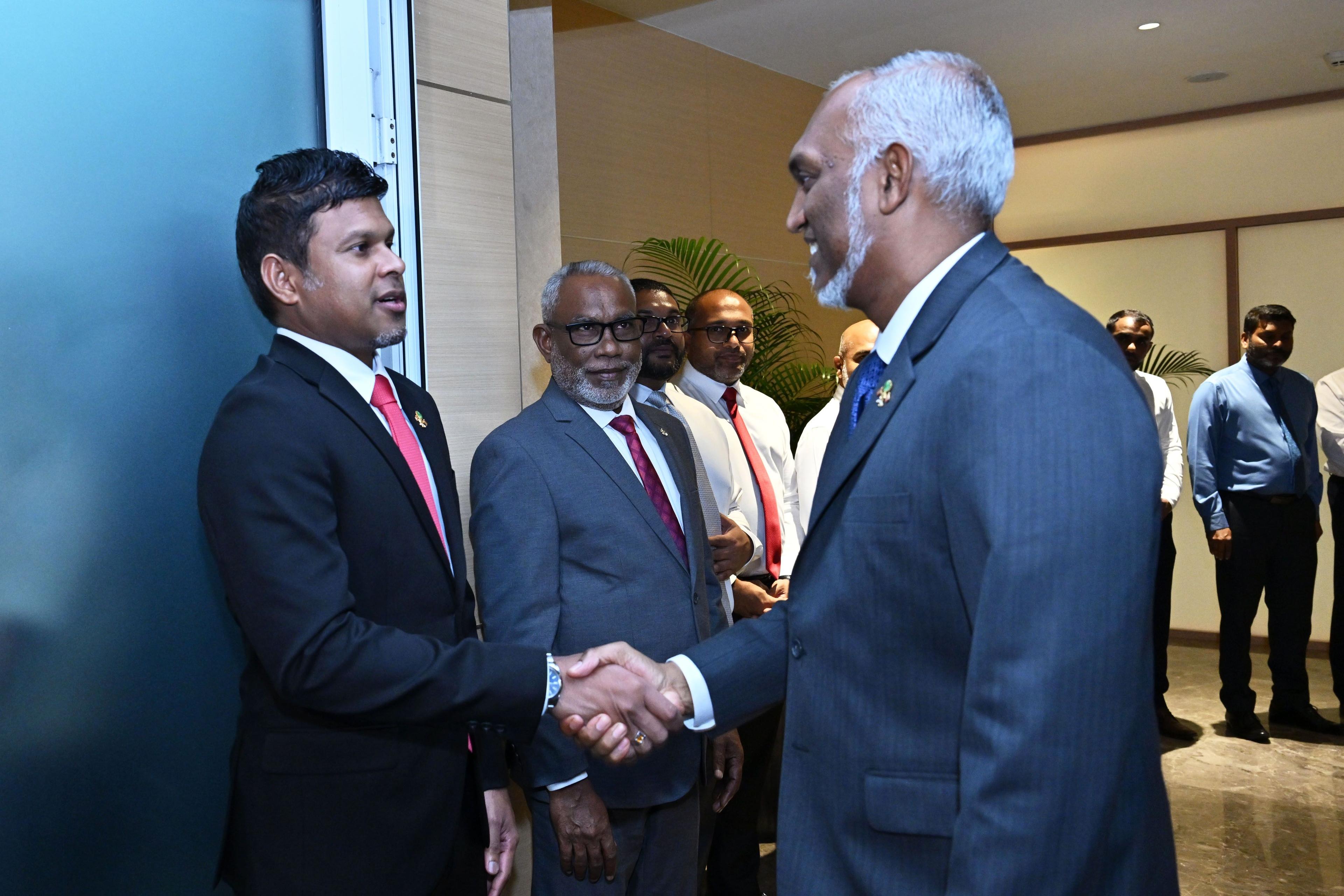 ރައީސުލްޖުމްހޫރިއްޔާ ސައޫދީއަށް ފުރާވަޑައިގަތުން 