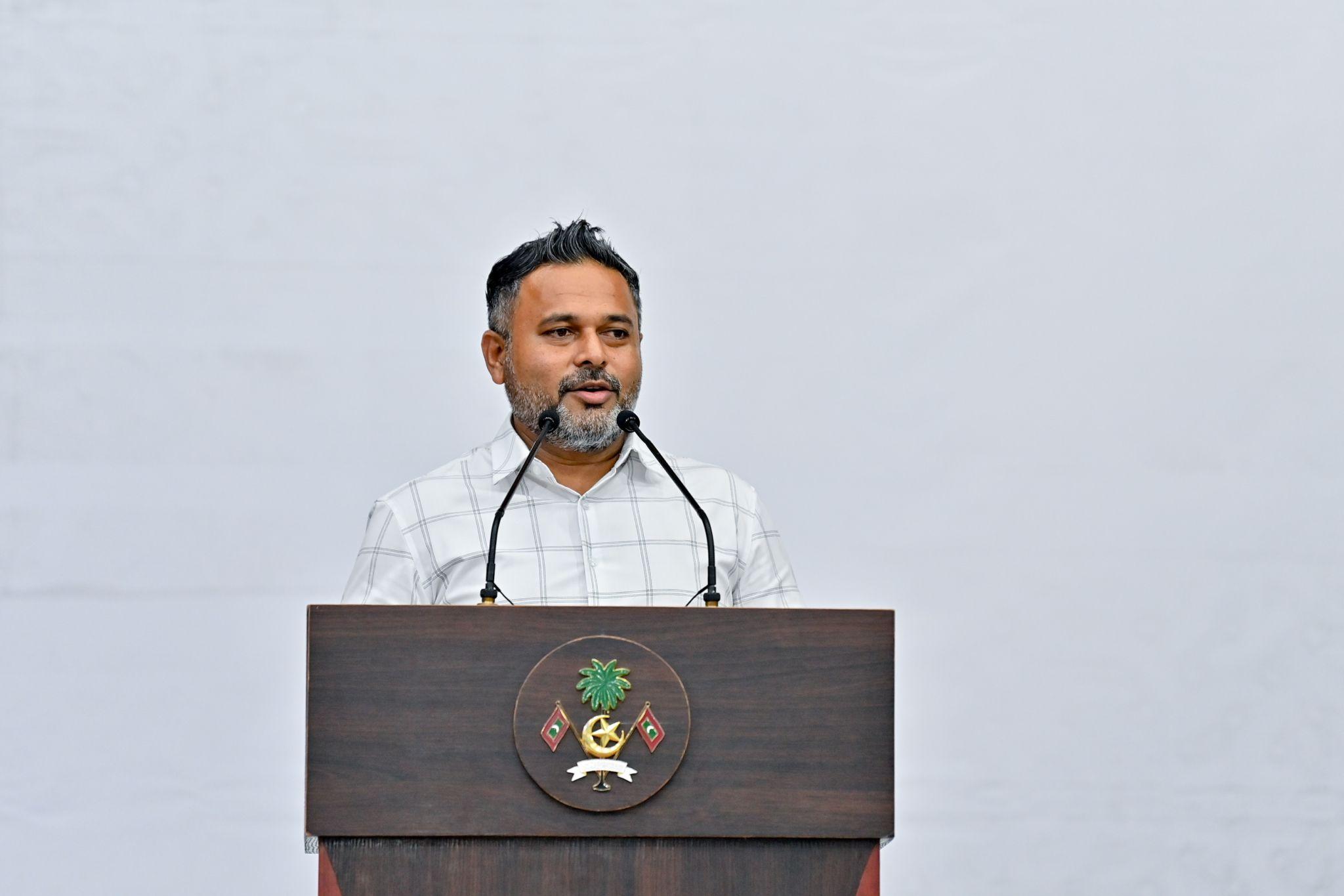 ފިޔޯރީގައި ގާއިމްކުރާ މަސްފެކްޓްރީގައި ދުވާލަކަށް 100 ޓަނު ޕްރޮސެސްކުރެވޭނެ: މިނިސްޓަރ ޝިޔާމް 