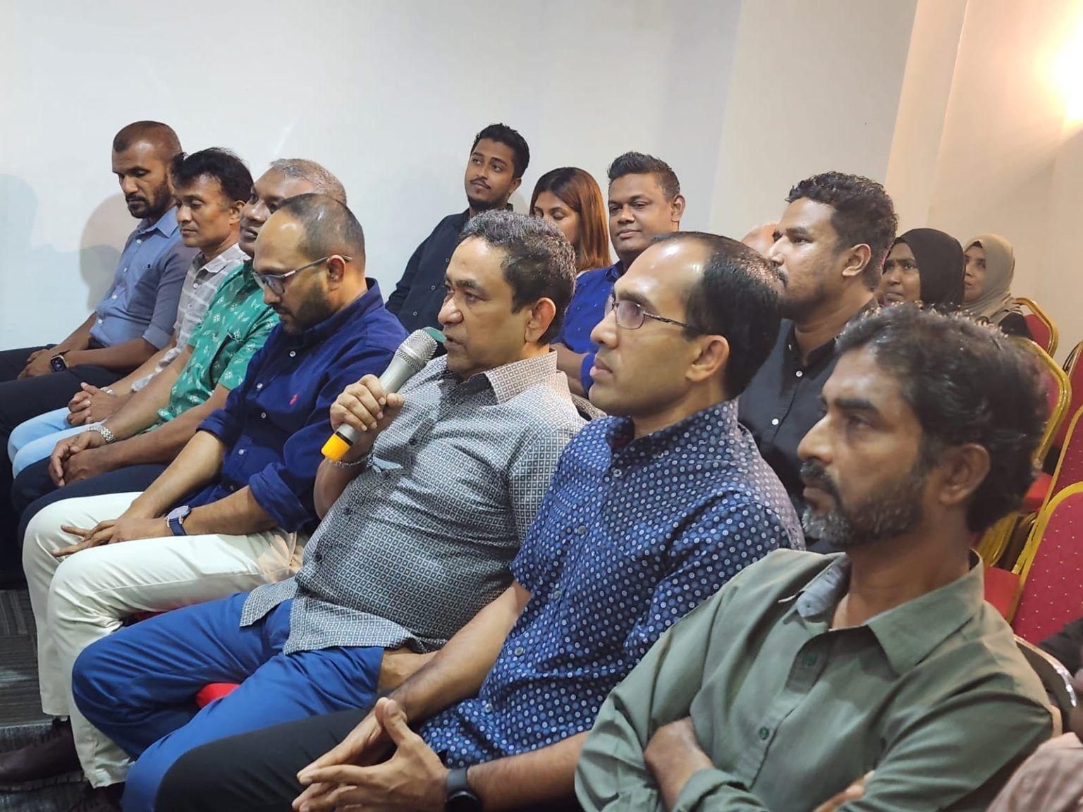 ޑޮލަރު އަގުގެ ވާހަކަ މިހާރު ނުދެއްކޭ، އެހެންވީމަ ދެން ކިޔަންވީ ފިނިފެންމަލުގެ ތަނޑީގެ ވާހަކަ: ރައީސް ޔާމީން