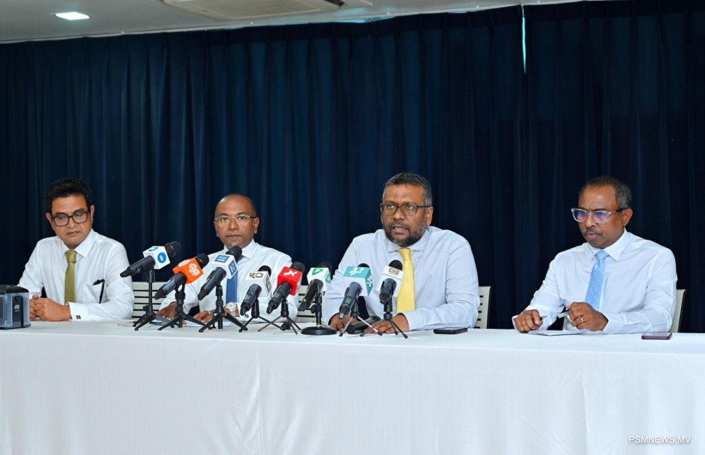 ޑިމޮކްރެޓްސް އާ އެމްޑީޕީ ގުޅިގެން ބޭއްވި ޕްރެސްގެ ތެރެއިން