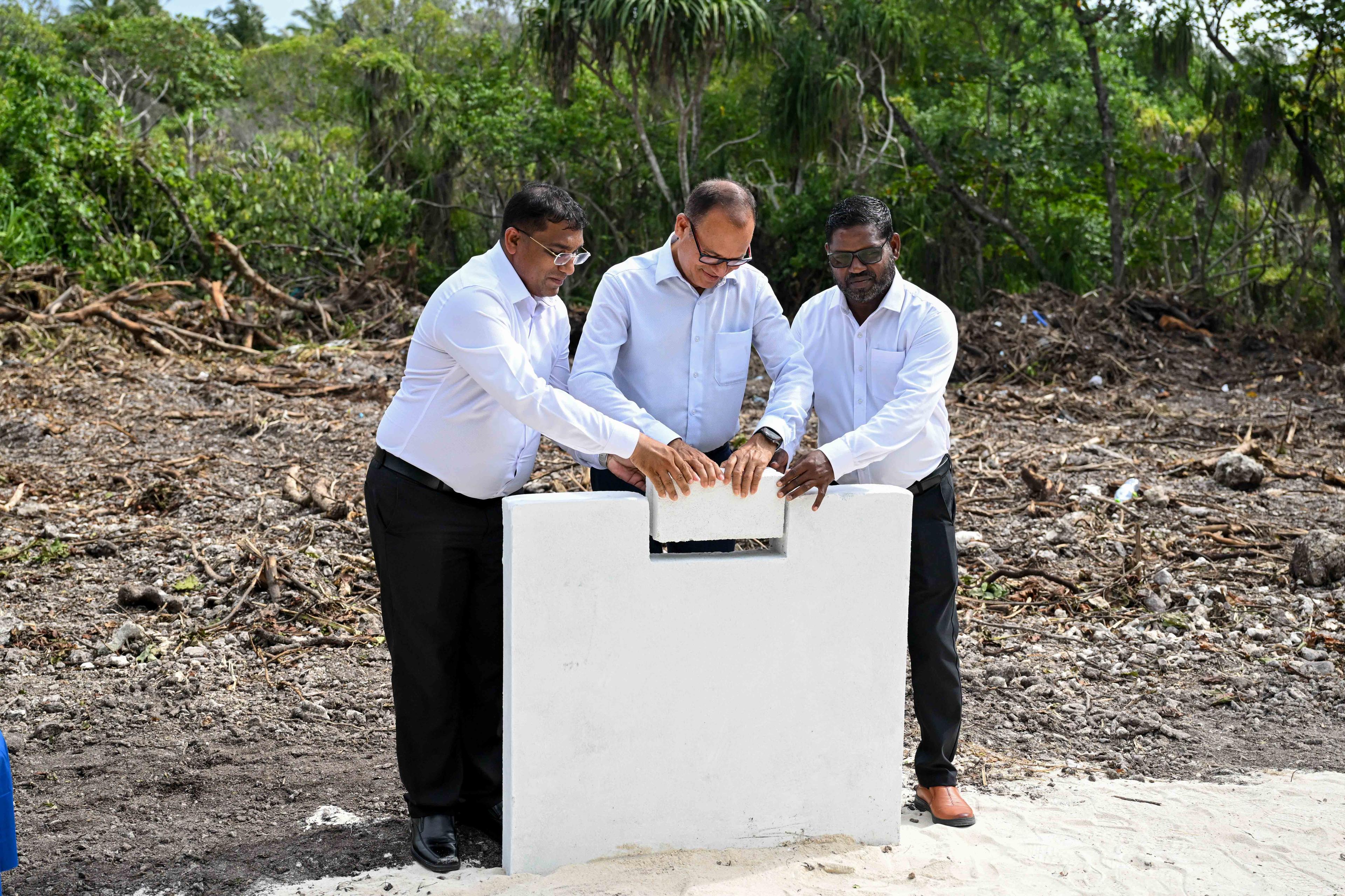  ގޮއިދޫ ވޭސްޓް މެނޭޖްމެންޓް ސެންޓަރުގެ އަމަލީ މަސައްކަތް ފަށައިފި