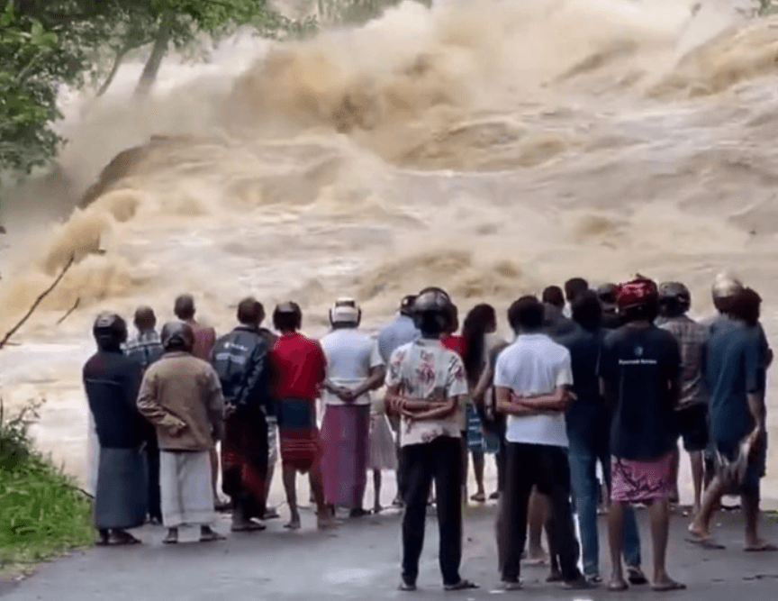 ތޫފާން ޑީޓްވާ: ލަންކާގެ ހާލަތު 