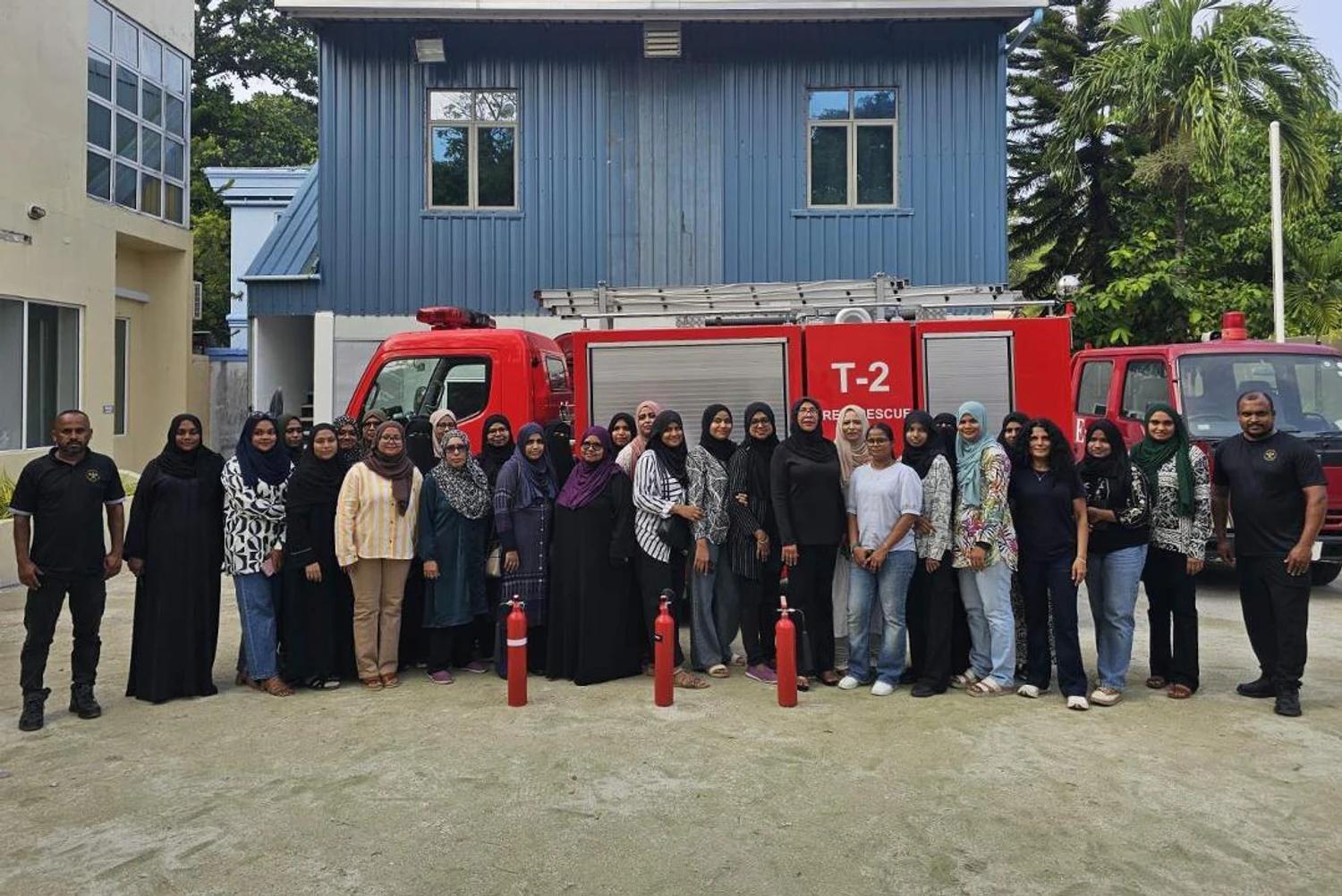 ޕޮލިޓެކްނިކްގެ މުވައްޒަފުންނަށް ފަޔަރ އެވެއަރނަސް ކުލާސްތަކެއް ކުރިއަށްގެންގޮސްފި