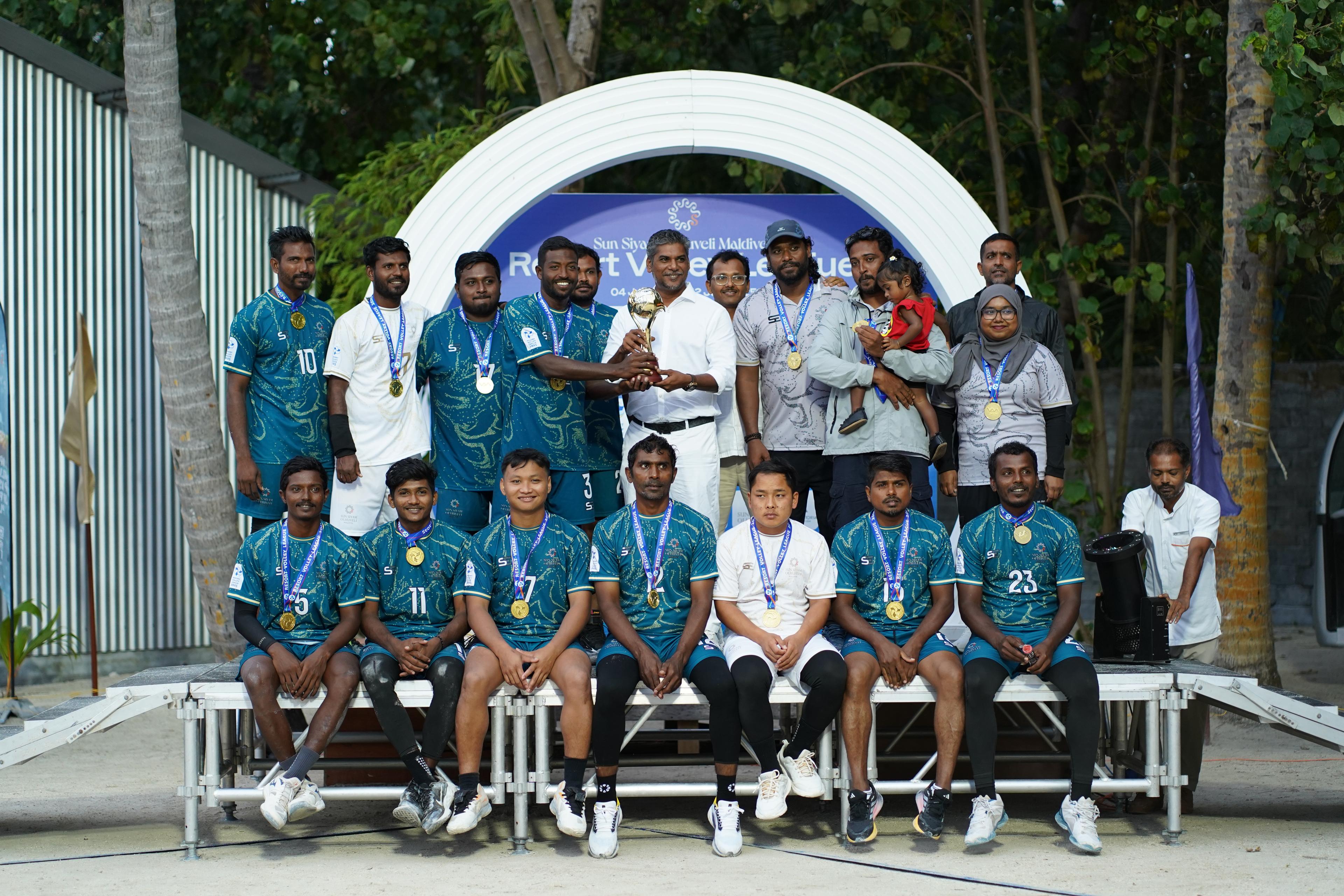 ރިސޯޓް ވޮލީ ލީގު:  ސައުތު މާލެ ލީގުގެ ޗެންޕިއަންކަން އޮޅުވެލިން ހޯދައިފި