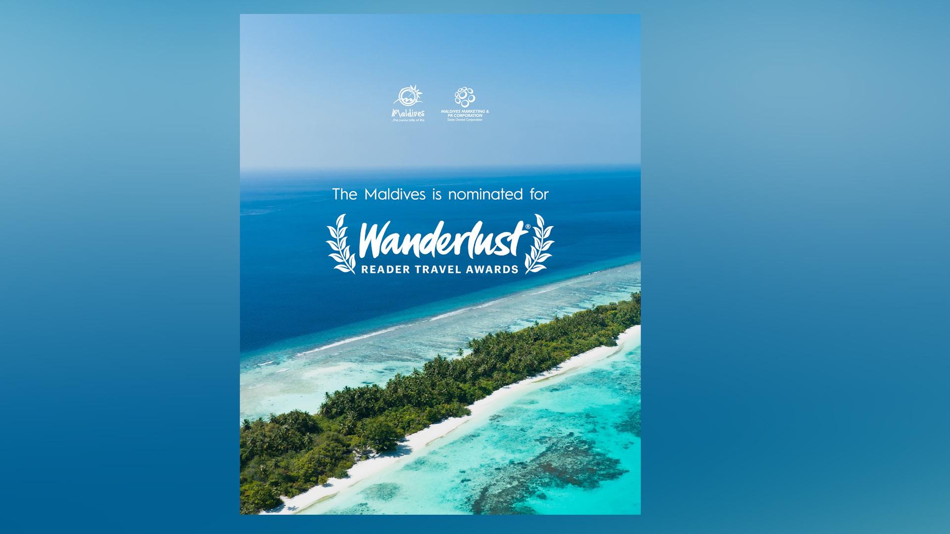 ވޮންޑަރލަސްޓް ރީޑަރ ޓްރެވަލް އެވޯޑްސް 2025 ގެ  2 އެވޯޑަކަށް ރާއްޖެ ނޮމިނޭޓްވެއްޖެ  