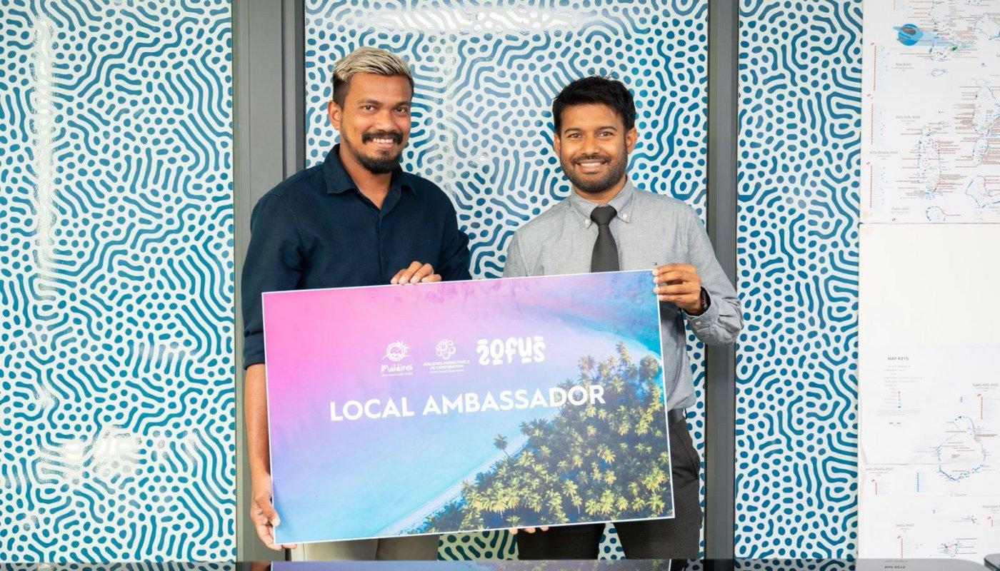 ވިޒިޓް މޯލްޑިވްސްގެ ދިވެހި އެމްބެސެޑަރަކަށް ޓޫއޮފް އަސް ހަމަޖައްސައިފި