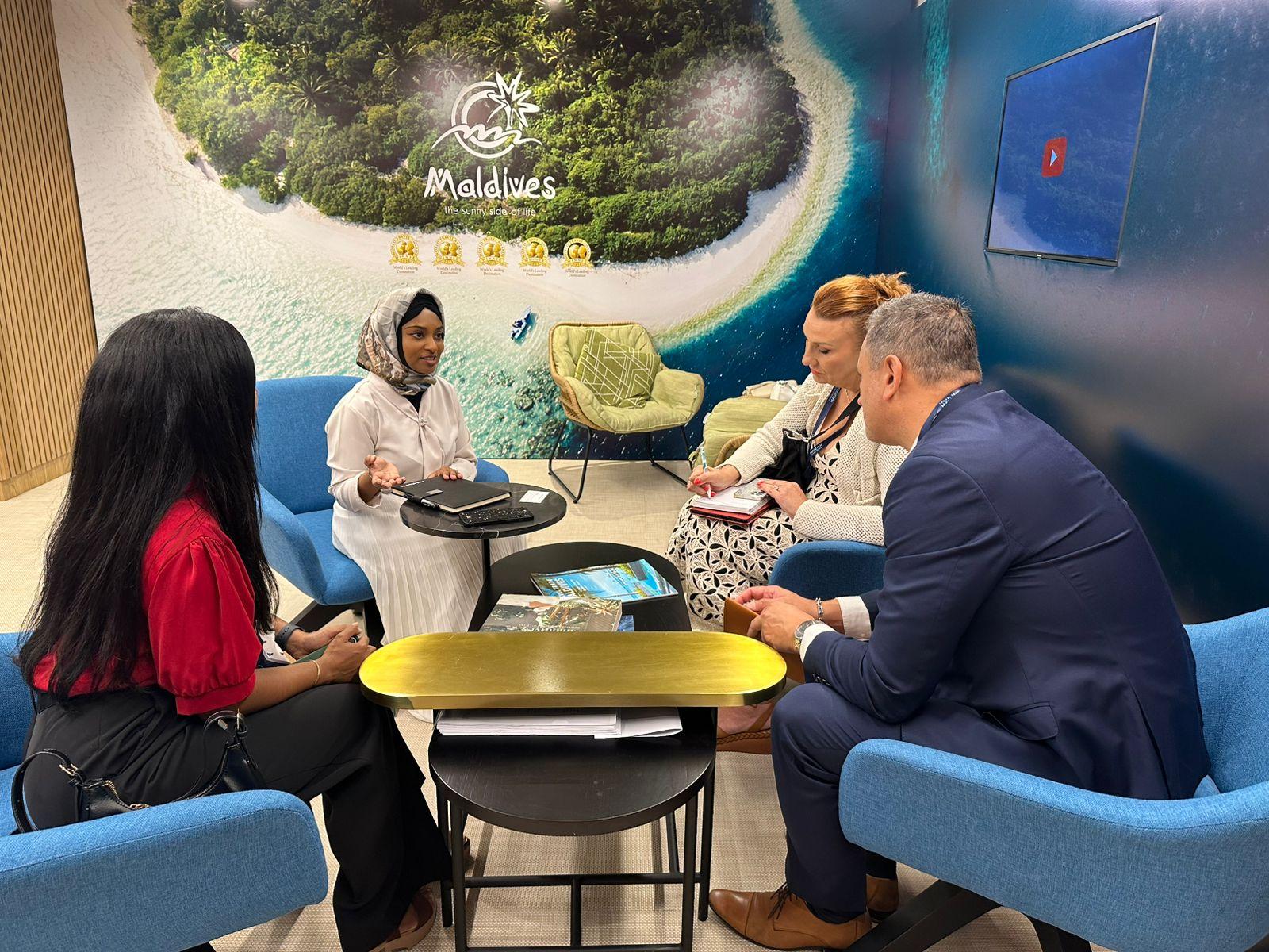  ޓްރެވަލް ޓްރޭޑް މޯލްޑިވްސް (ޓީޓީއެމް) 2025 ގެ ޑެސްޓިނޭޝަން ޕާޓްނަރަކަށް ވިޒިޓް މޯލްޑިވްސް