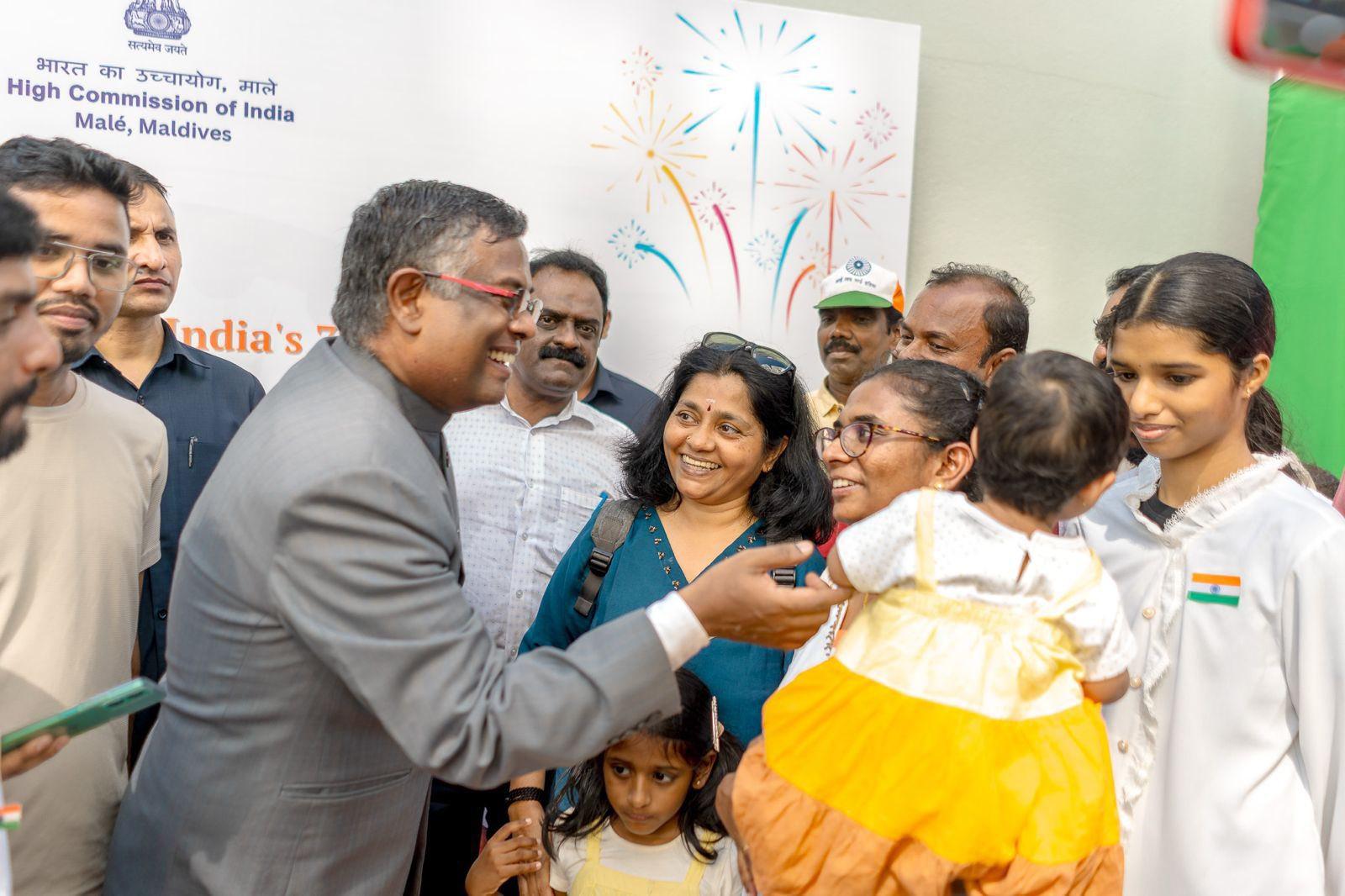 އިންޑިއާގެ 79 ވަނަ މިނިވަން ދުވަސް ރާއްޖޭގައި ފާހަގަކޮށްފި