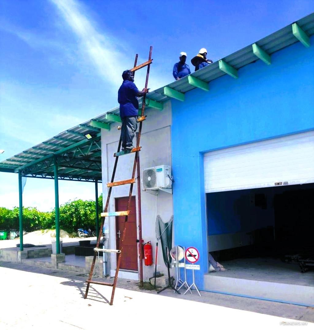 ފުވައްމުލަކު ސިޓީގެ މަސް ޕްރޮސެސިން ފެސިލިޓީގެ އަމަލީ މަސައްކަތް ފަށައިފި