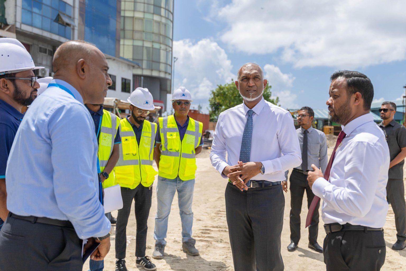ބޮޑުތަކުރުފާނު މަގު ހެދުމުގެ މަސައްކަތް ކުރިއަށްދާގޮތް ރައީސް ބައްލަވާލައްވައިފި