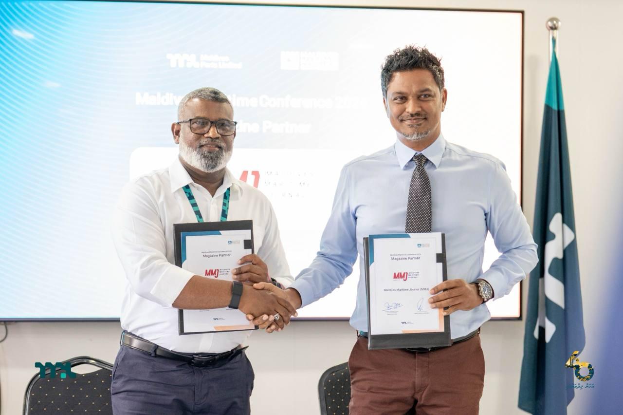  މޯލްޑިވްސް މެރިޓައިމް ކޮންފަރެންސް ބާއްވަން އިތުރު ޕާޓްނަރުންނާއި އެކު  ސޮއިކޮށްފި 