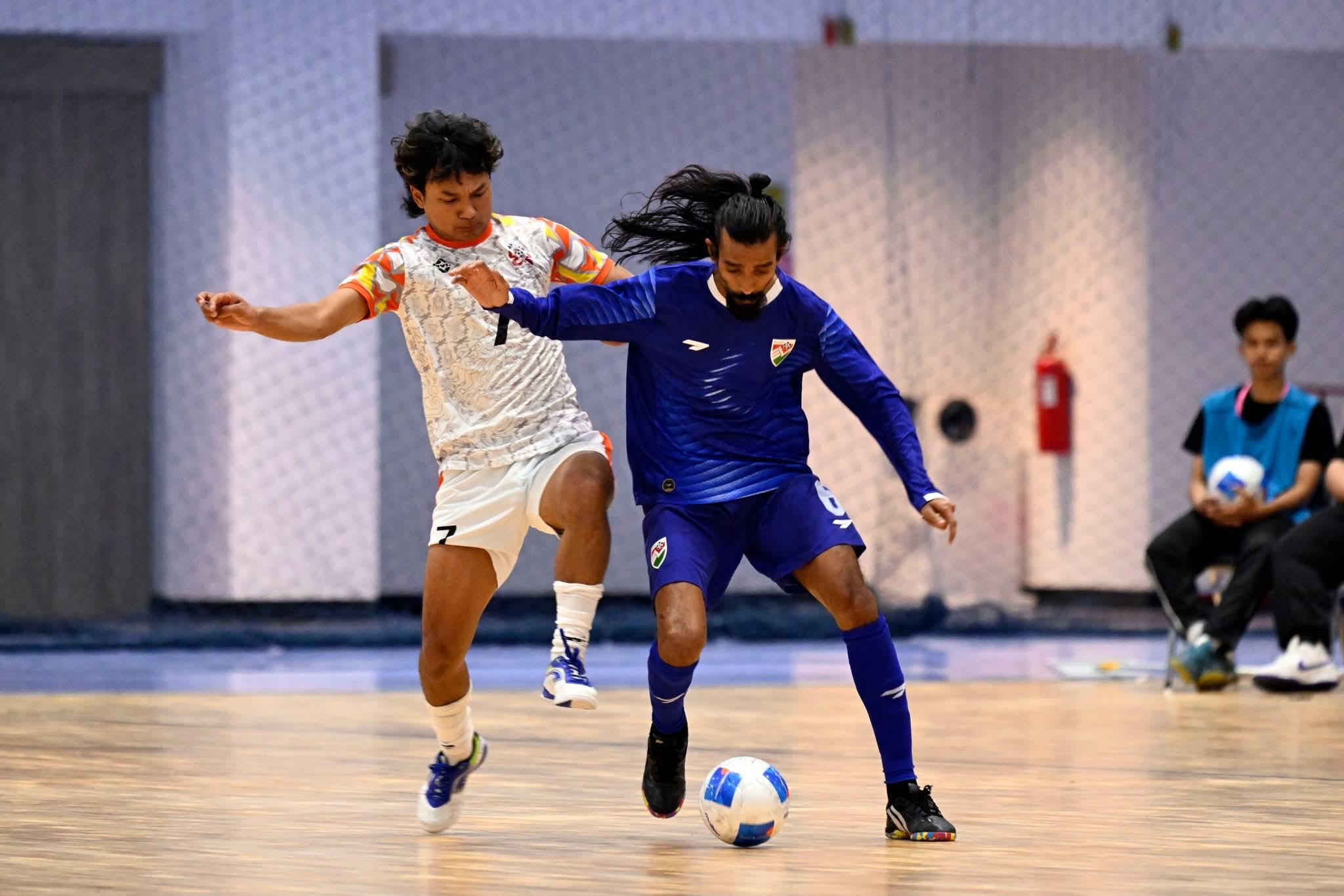 ސާފް ފުޓްސަލް ޗެމްޕިއަންޝިޕް: ބަކީ އެއްމެޗު އޮއްވައި ދިވެހި ޓީމު ތަށި ޔަގީންކޮށްފި