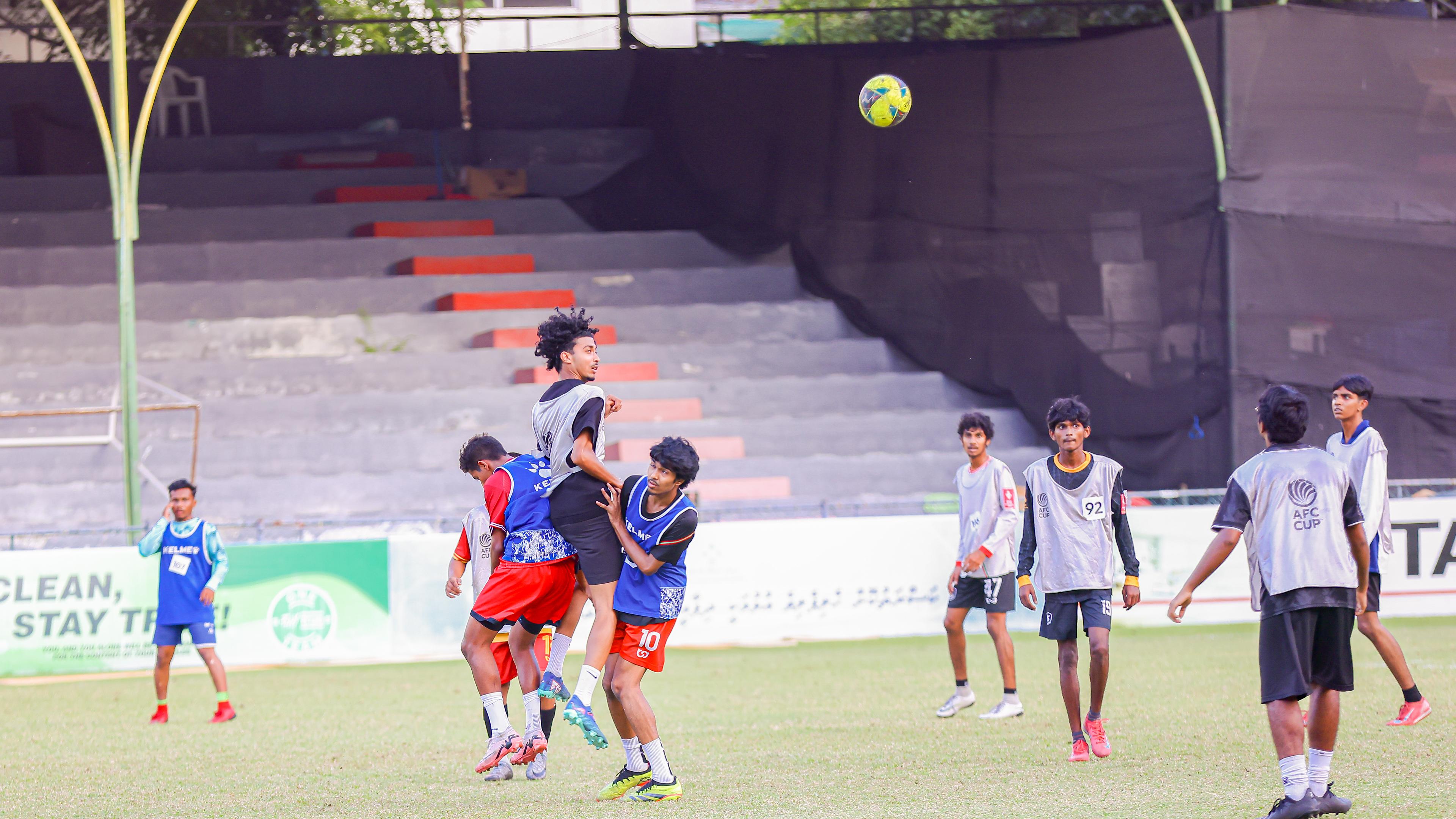 ީ20 އަހަރުން ދަށުގެ  ގައުމީ ޓީމު އެކުލަވާލުމަށް މިއަދު އޯޕަން ސިލެކްޝަނެެއް ކުރިއަށް ގެންގޮސްފި