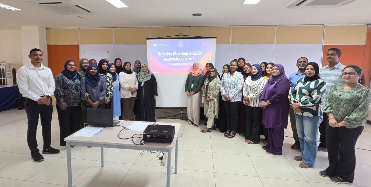 ވިކްޓިމް ސަޕޯޓް އޮފިސަރުންނަށް ރިފްރެޝަރ ވޯކްޝޮޕެއް ކުރިއަށް ގެންގޮސްފި