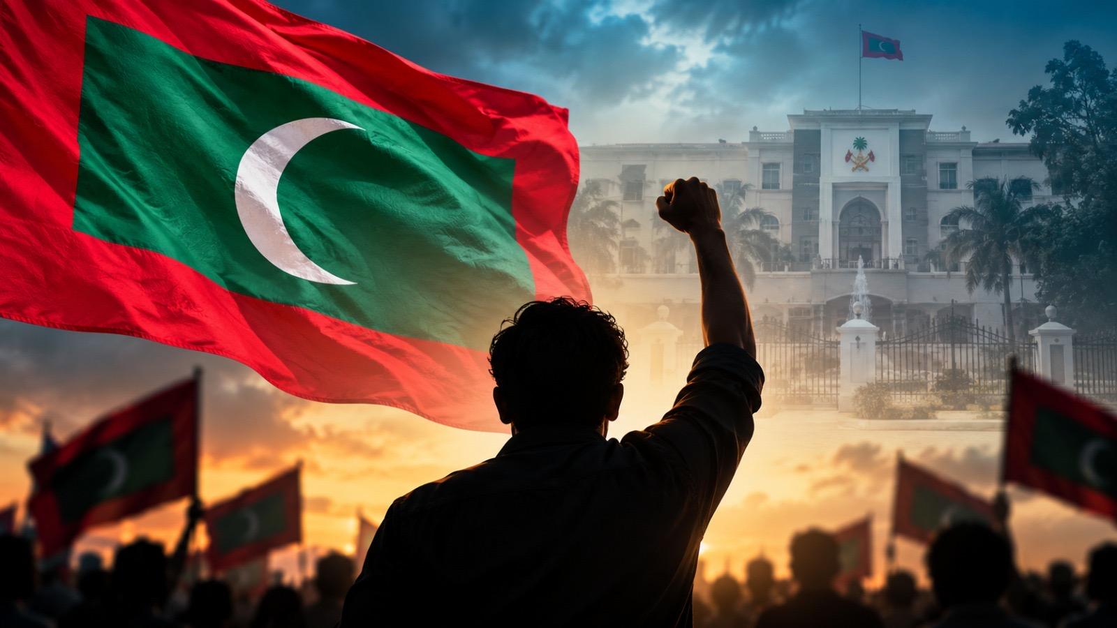 “ ޤައުމީ ޤައުމަށް އިޖާބަދޭ ކެރިގެން ޖާނާ ފުރާނަދޭ”