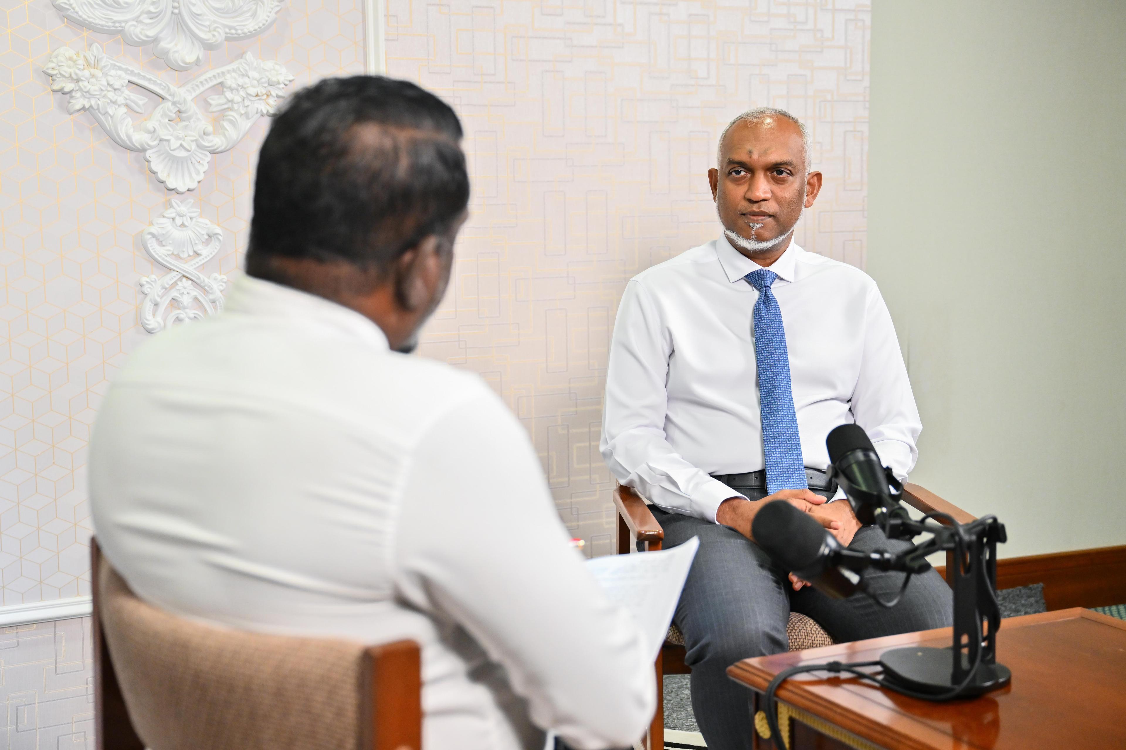  ރަސްމާލެ މަޝްރޫއާއި ގުޅުވައިގެން ތަފާތުވާހަކަ ދައްކަނީ ބިރުވެރިކަން އުފައްދަން: ރައީސް 