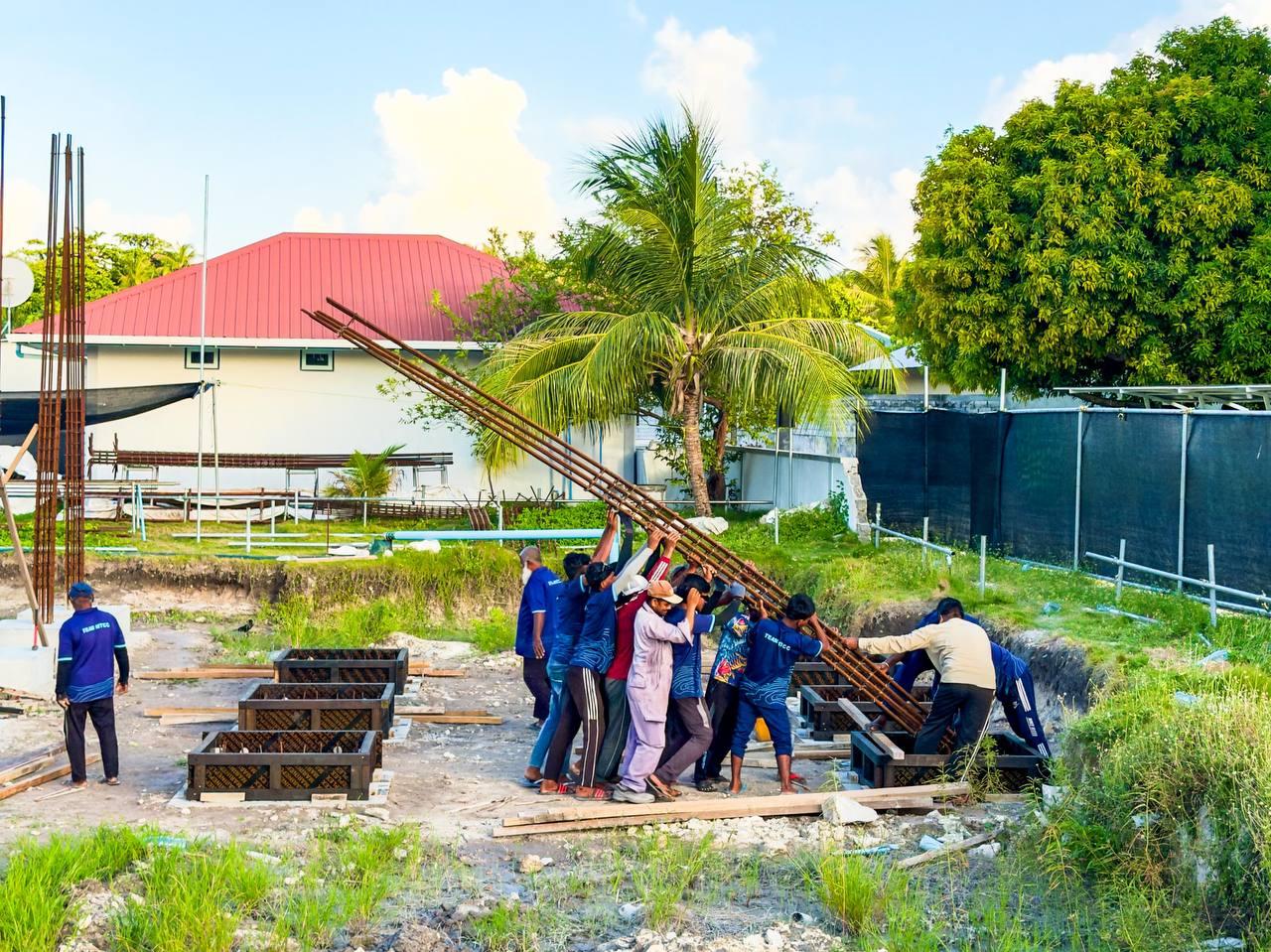 ށ. ފޯކައިދޫ އަދި މިލަންދޫ އިސްލާމިކް ސެންޓަރުގެ އަމަލީ މަސައްކަތްތައް ފެށިގެން ކުރިއަށް