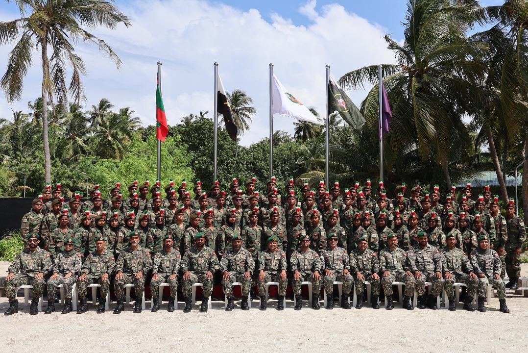ދިވެހި ވަޠަނީ ޚިދުމަތުގެ ފަންނީ ތަމްރީން ޕްރޮގްރާމުގެ ތިންވަނަ ކޯސް ރަސްމީކޮށް ފަށައިފި