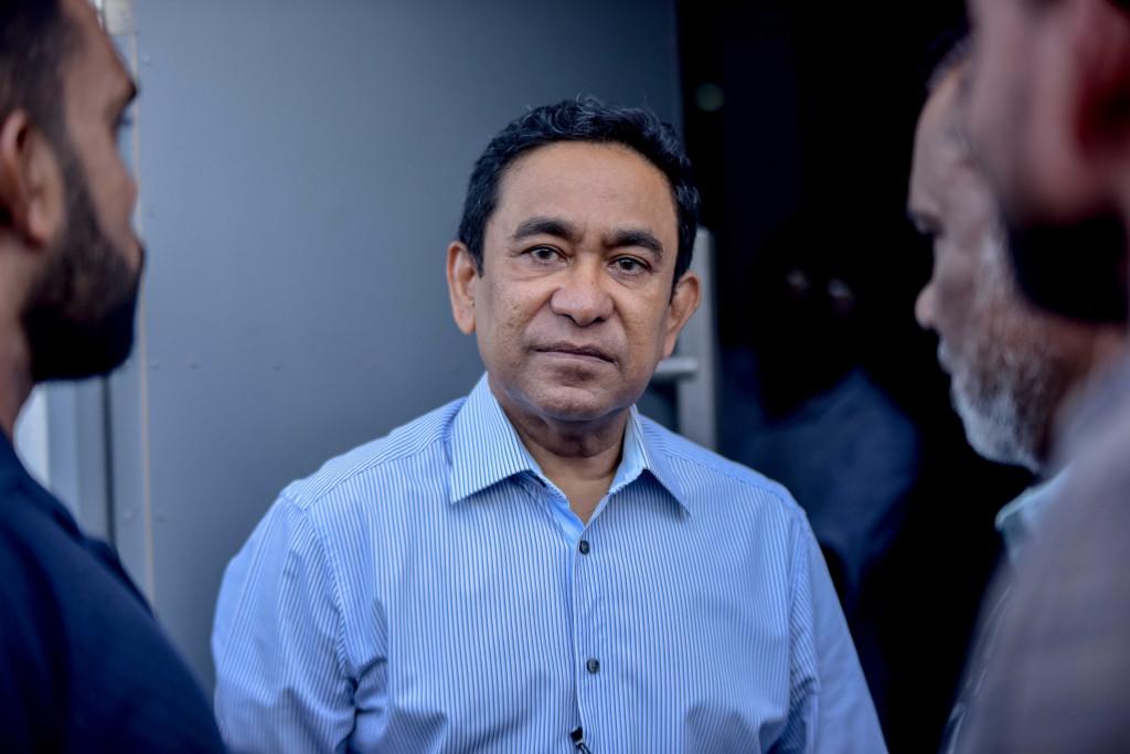 ފުއްގިރި މައްސަލައިގައި ރައީސް ޔާމީންގެ މައްޗަށް ހުކުމްކުރުން ފަސްކޮށްފި