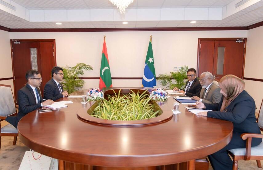 ބަންގްލަދޭޝް ސަފީރު މަޖިލިސް ރައީސްގެ އަރިހަށް އިހްތިރާމްގެ ޒިޔާރަތެއް ކުރައްވައިފި 