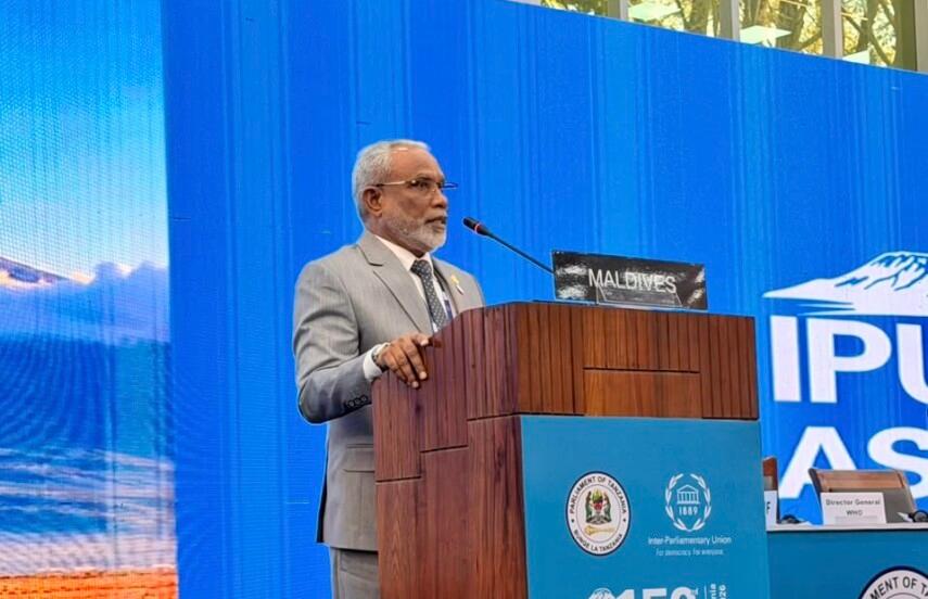 އައިޕީޔޫގެ 153 ވަނަ އެސެމްބްލީގައި  މަޖިލީހުގެ ރައީސް ތަޤްރީރުކުރައްވައިފި