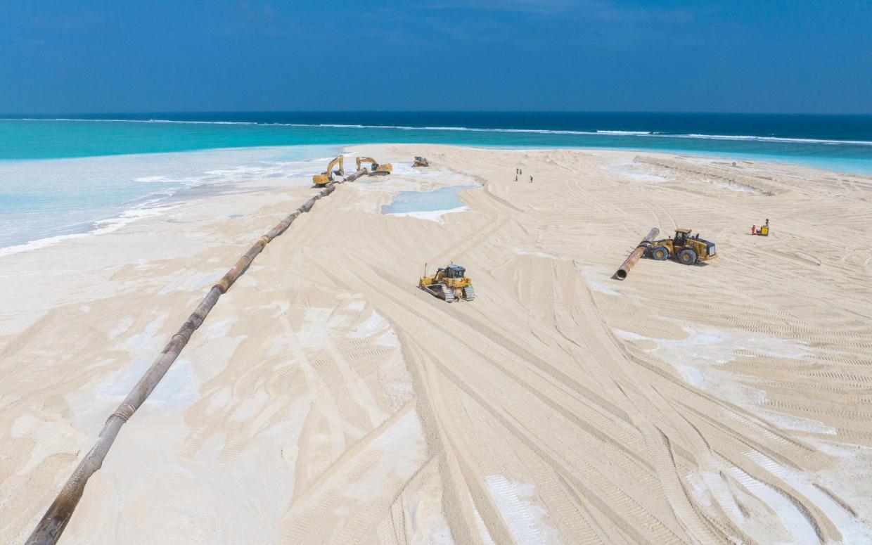 ސަރުކާރުގެ އަމާޒަކީ ރަސްމާލޭގެ ބިން ހިއްކުމުގެ މަސައްކަތް، އެޕްރީލް މަހުގެ ނިޔަލަށް ނިންމުން