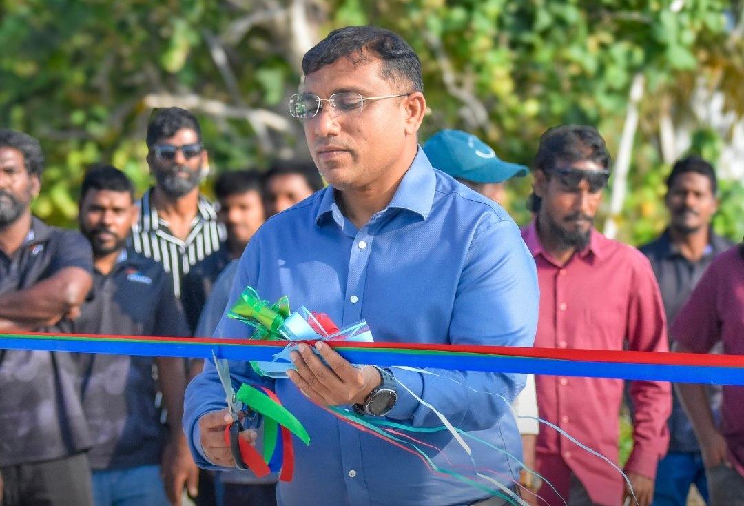  ކެންދޫ އައު އިންޖީނުގެ އާއި އޮފީސް އިމާރާތް ހުޅުވައިފި