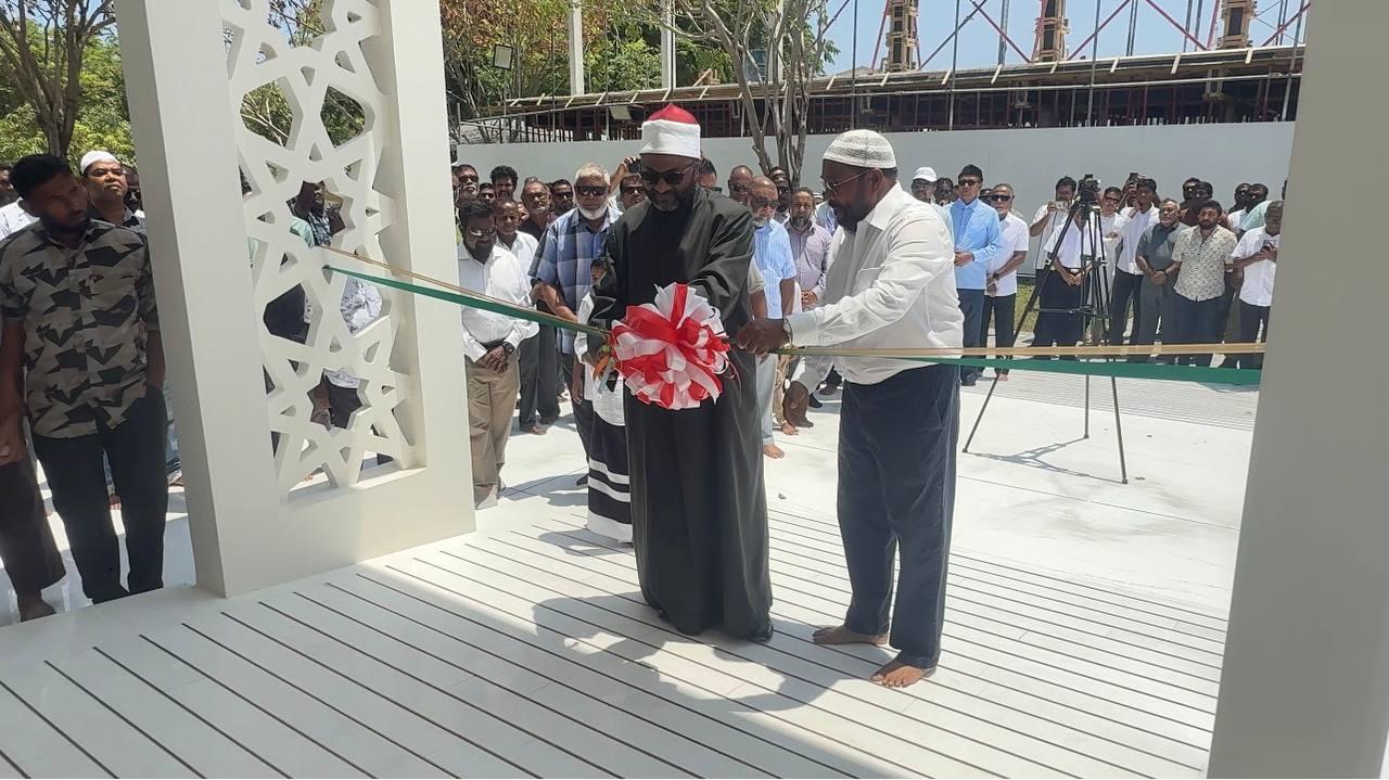 ގާސިމްގެ ބައްޕާފުޅުގެ ހަނދާނުގައި މާމިލީގައި މިސްކިތެއް ހުޅުވައިފި 