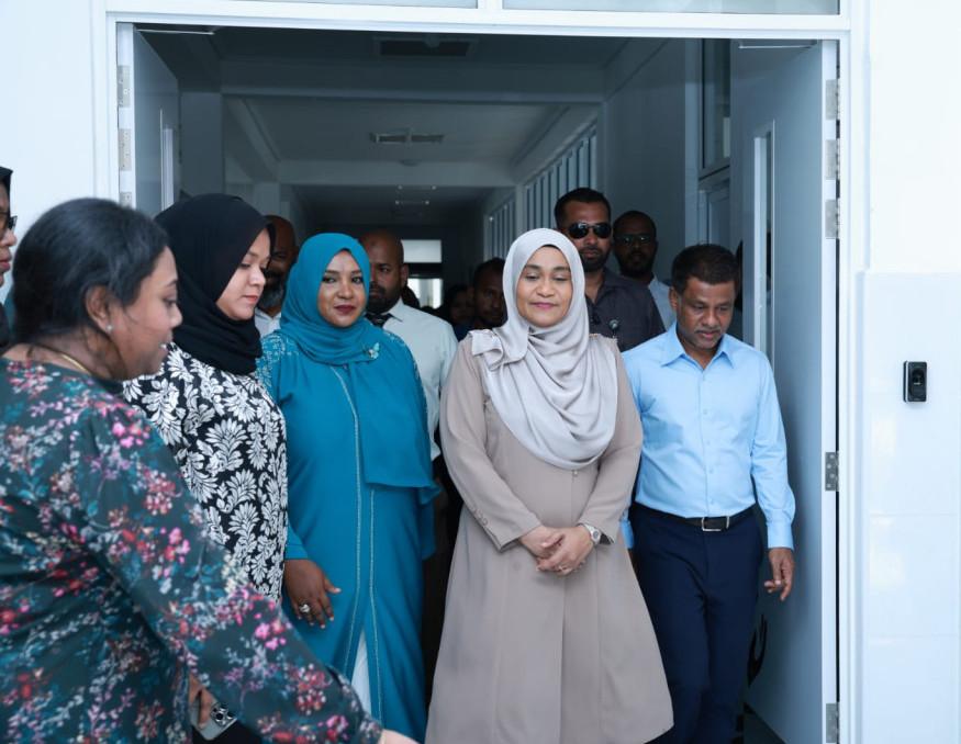 ކުޅުދުއްފުށީ ރީޖަނަލް ހޮސްޕިޓަލުގެ އައު އިމަރޖެންސީ ރޫމް މެޑަމް ސާޖިދާ ހުޅުއްވައިދެއްވައިފި