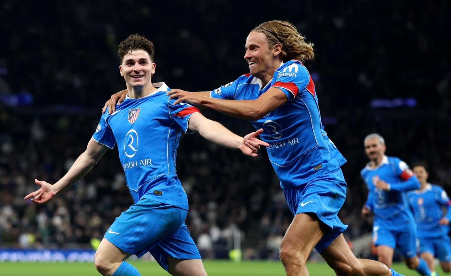 ޓޮޓެންހަމް ކަޓުވާލުމަށްފަހު އެތްލެޓިކޯ މެޑްރިޑް ކުއާޓާ ފައިނަލުން ޖާގަ ހޯދައިފި