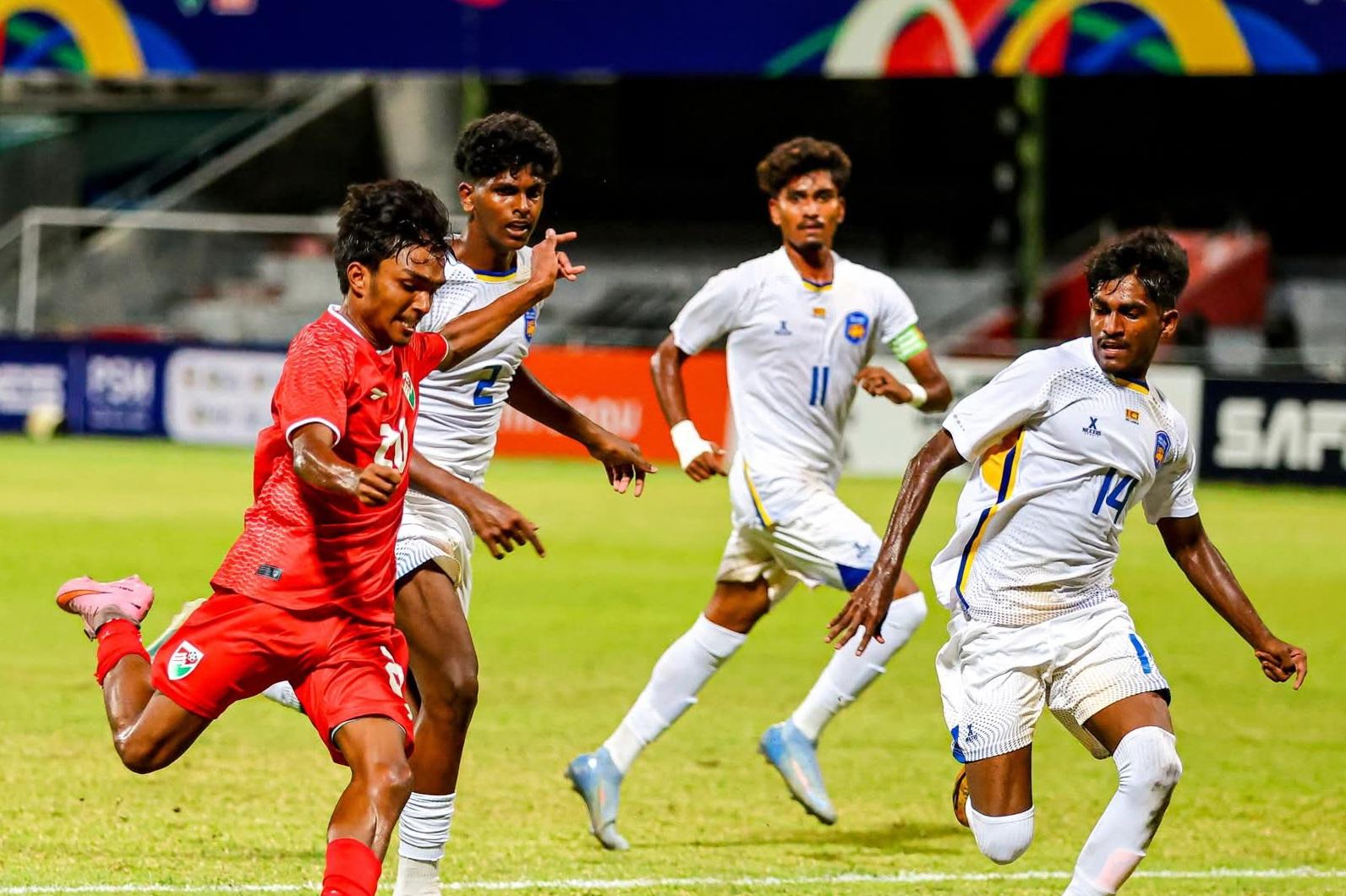 ފަހުވަގުތު ކާމިޔާބުކުރި ޕެނަލްޓީއާއެކު ލަންކާ އިން ރާއްޖެ ބަލިކޮށްފި