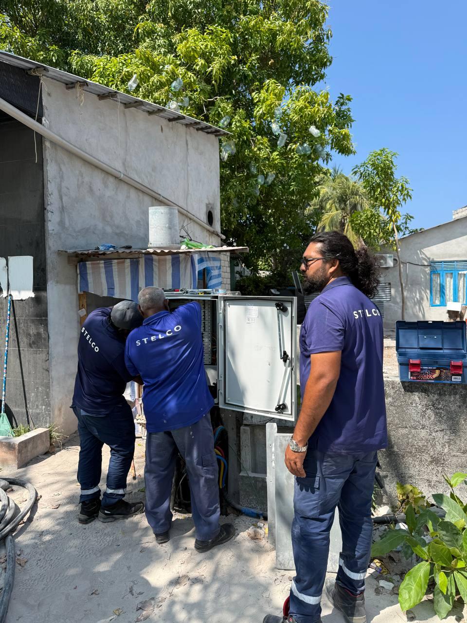 ސްޓެލްކޯއިން ދިގުރަށުގައި ޒަމާނީ ކަރަންޓު ނެޓްވޯކެއް އަޅަނީ