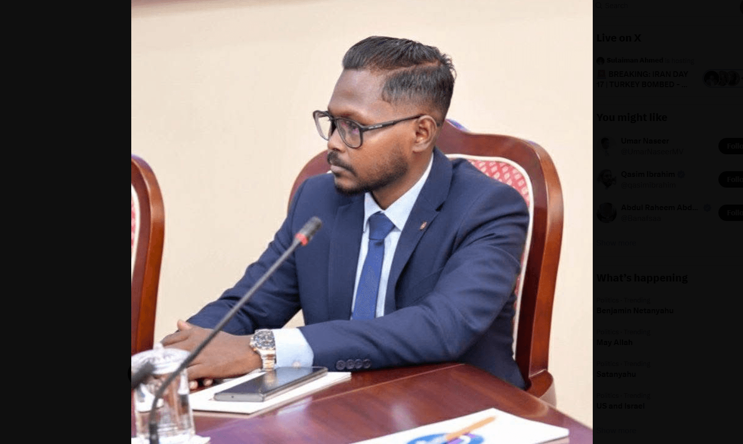 މުއިއްޒަކީ ހިތްވަރުގަދަކަމާއި ހިތްހެޔޮކަމުގެ ރީތި ނަމޫނާއެއް: ރައީސް