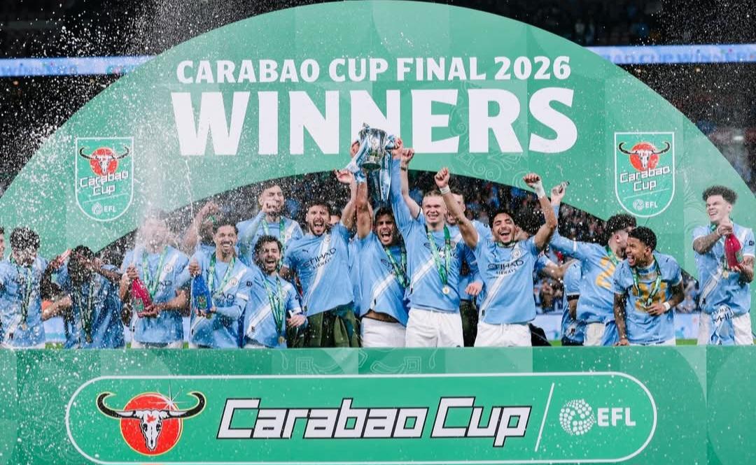 މެންޗެސްޓާ ސިޓީ އިން ލީގު ކަޕްގެ ތަށި ނުވަވަނަ ފަހަރަށް ކާމިޔާބުކޮށްފި