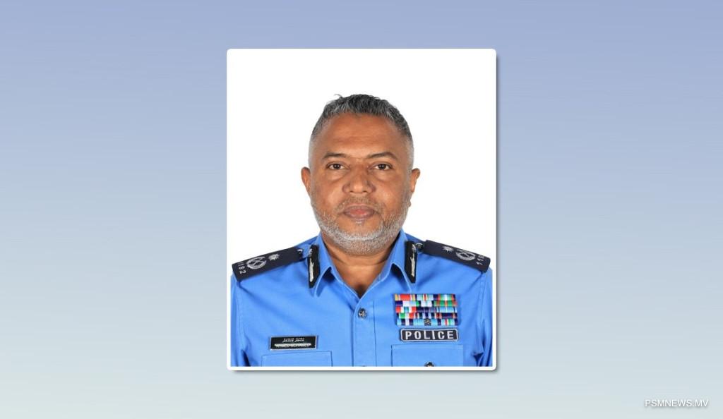 ކޮމިޝަނާ އޮފް ޕޮލިސް ގެ މަގާމަށް އަހުމަދު މުހައްމަދު