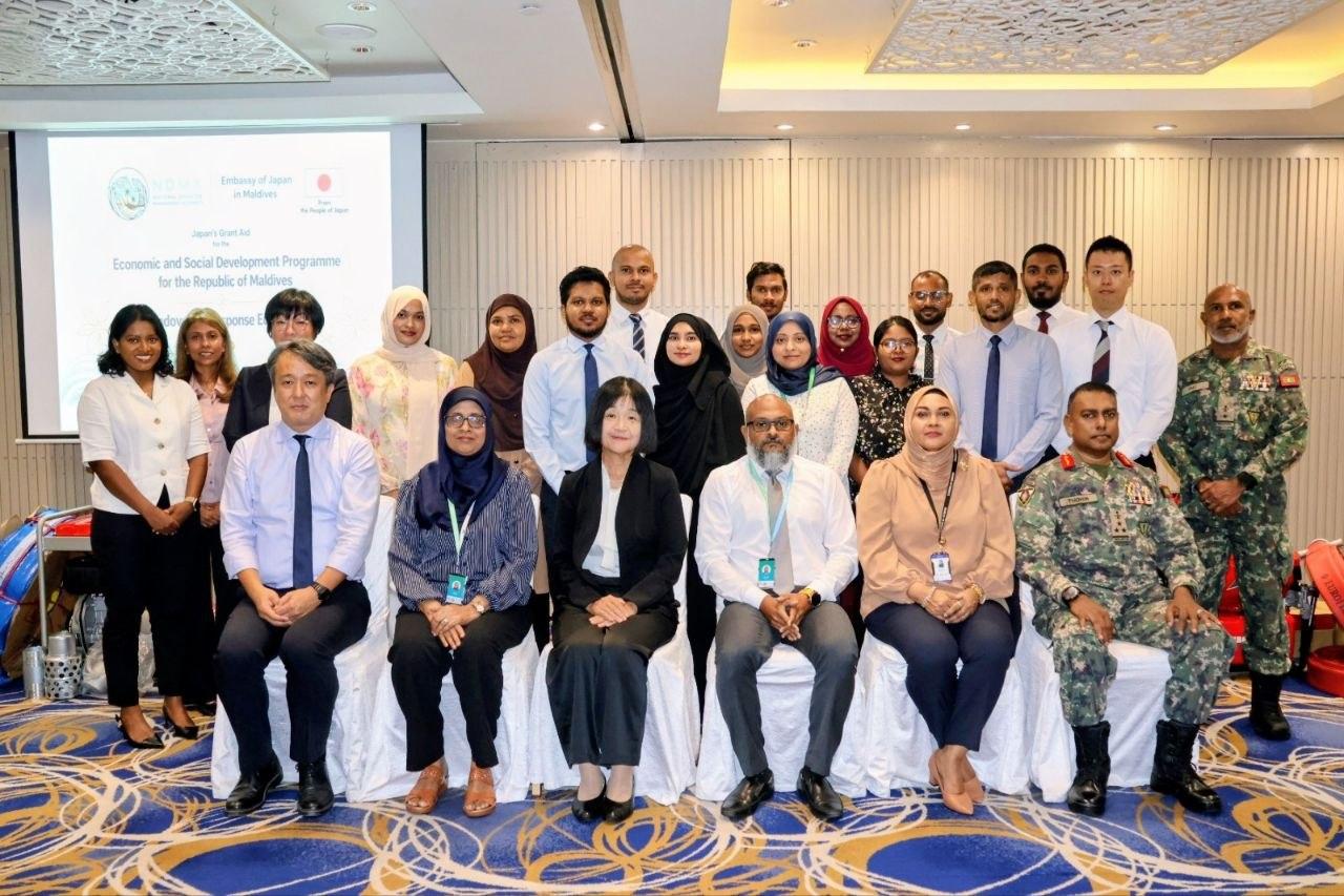 66 މިލިއަން ރުފިޔާގެ ތަކެތި ޖަޕާނުން އެންޑީއެމްއޭއަށް ހަދިޔާކޮށްފި