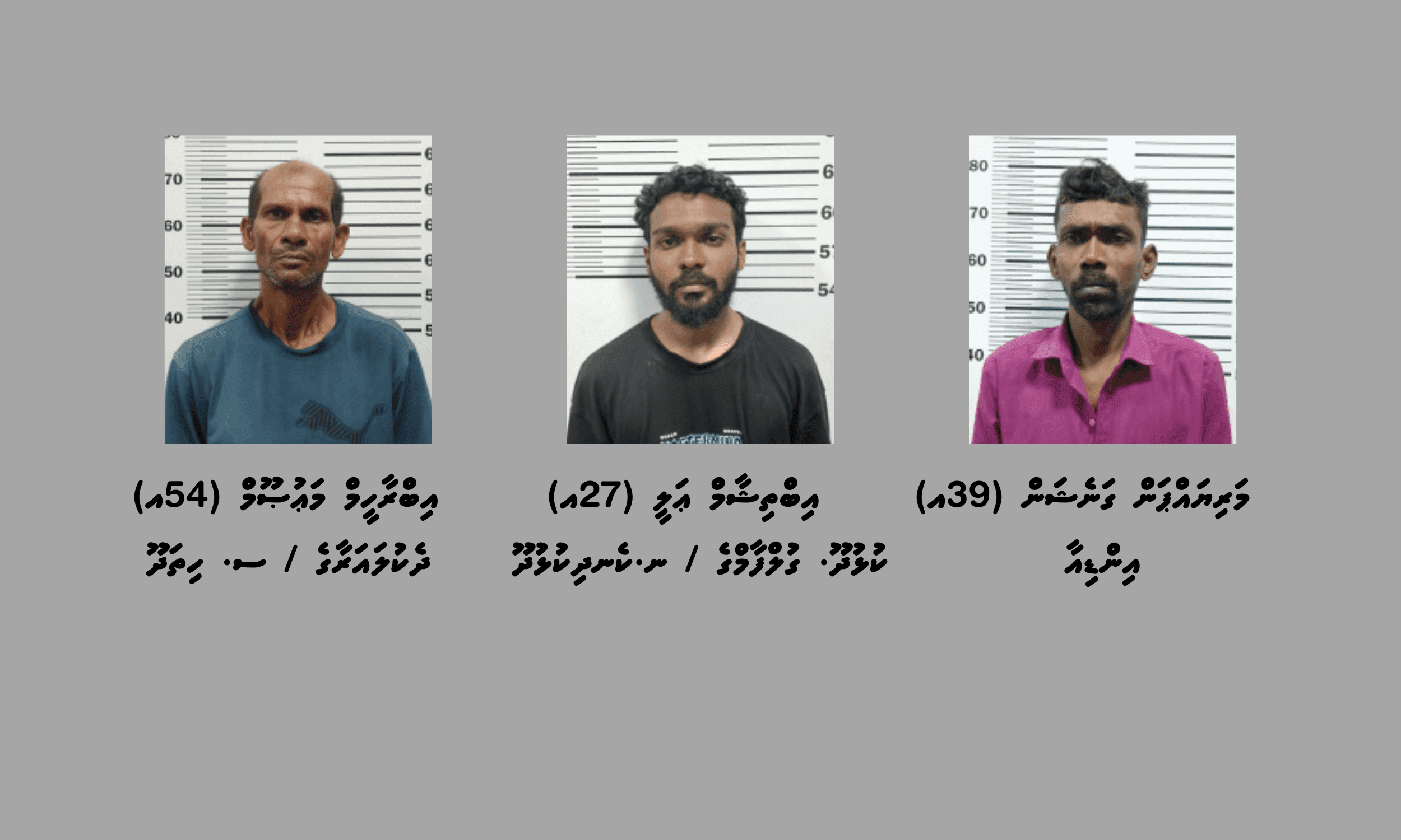 ހުޅުމާލެއިން މަސްތުވާ އެއްޗިއްސާއެކު ދެ ދިވެއްސަކާއި ބިދޭސީއެއް ހައްޔަރުކޮށްފި