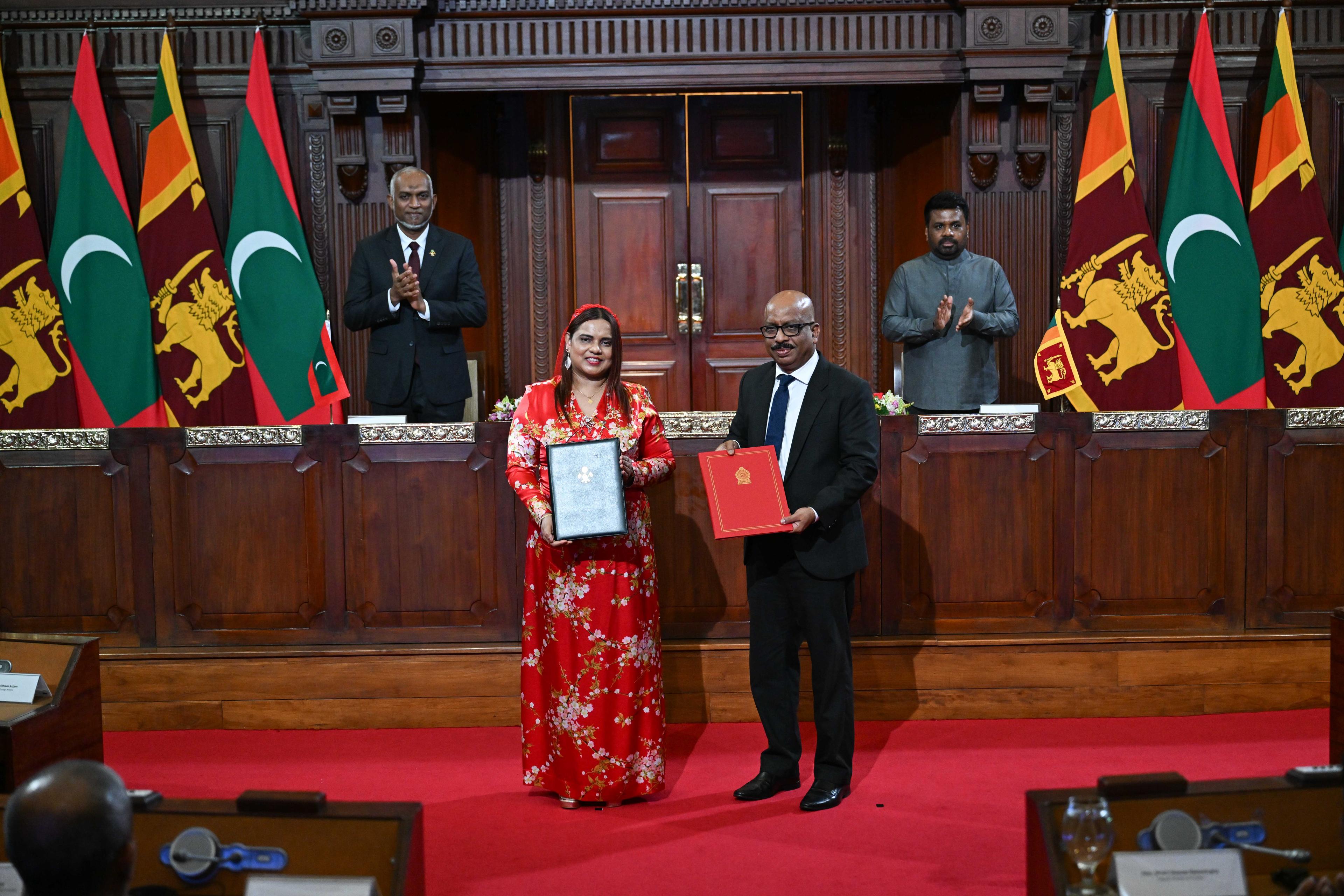 ތަފާތު 7 ދާއިރާއަކުން ސްރީލަންކާ އާއި ރާއްޖެ އާއި ދެމެދު ގުޅުން ބަދަހިކޮށްފި 