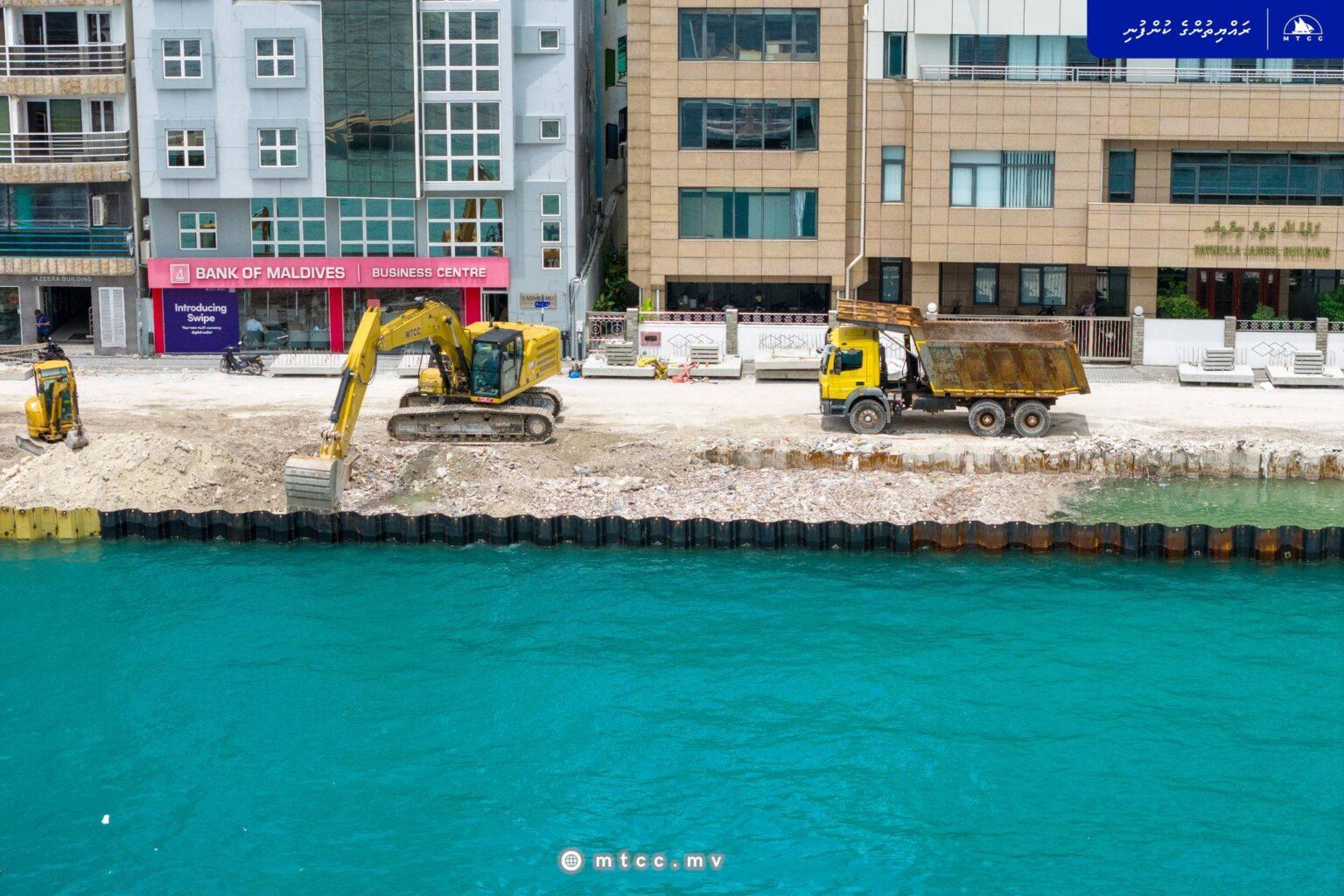 ބޮޑުތަކުރުފާނު  މަގު ހެދުމުގެ މަޝްރޫއު ގެ ދަށުން 278 މީޓަރުގެ ސަރަހައްދެއްގައި ޝީޓްޕައިލްކޮށްފި 