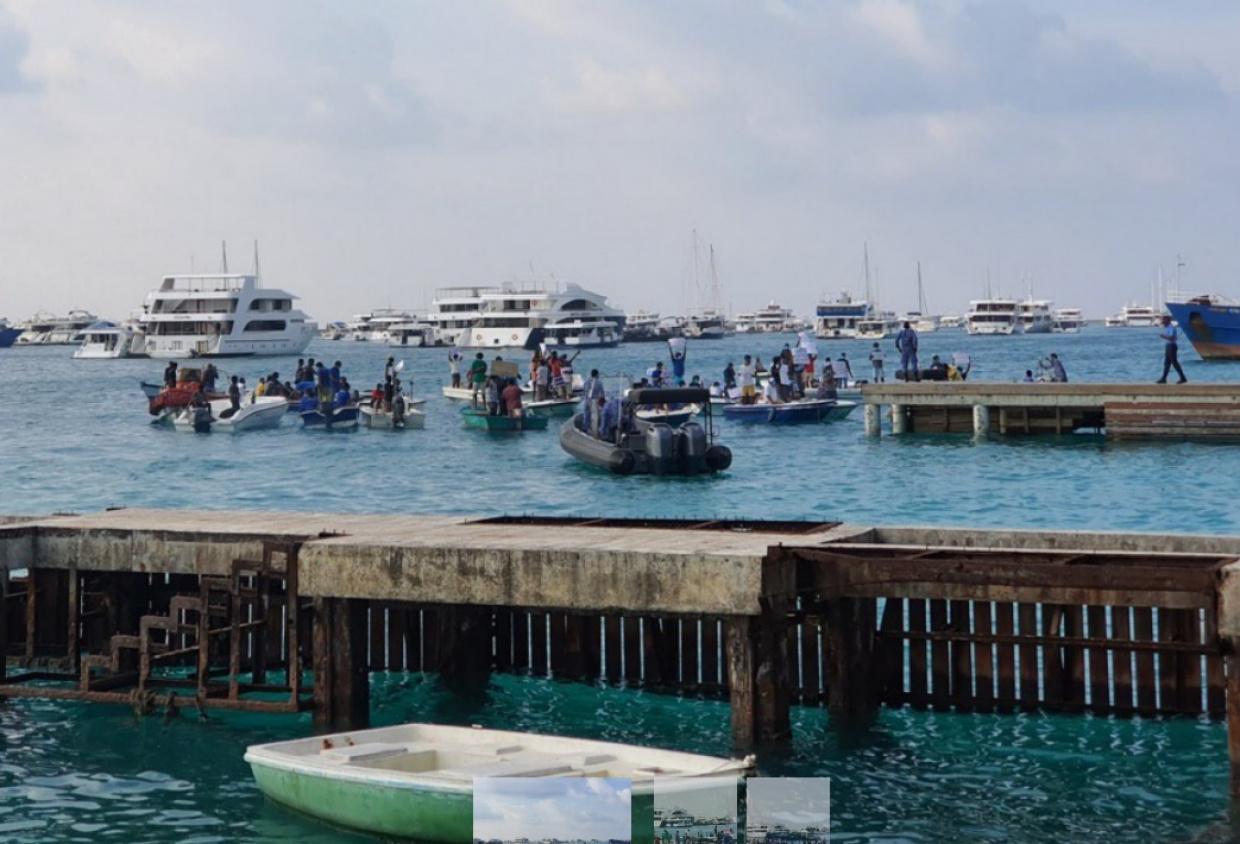 ހުޅުމާލެ ލަކުޑި ޖެޓީ ވަގުތީ ގޮތުން ބަންދު!