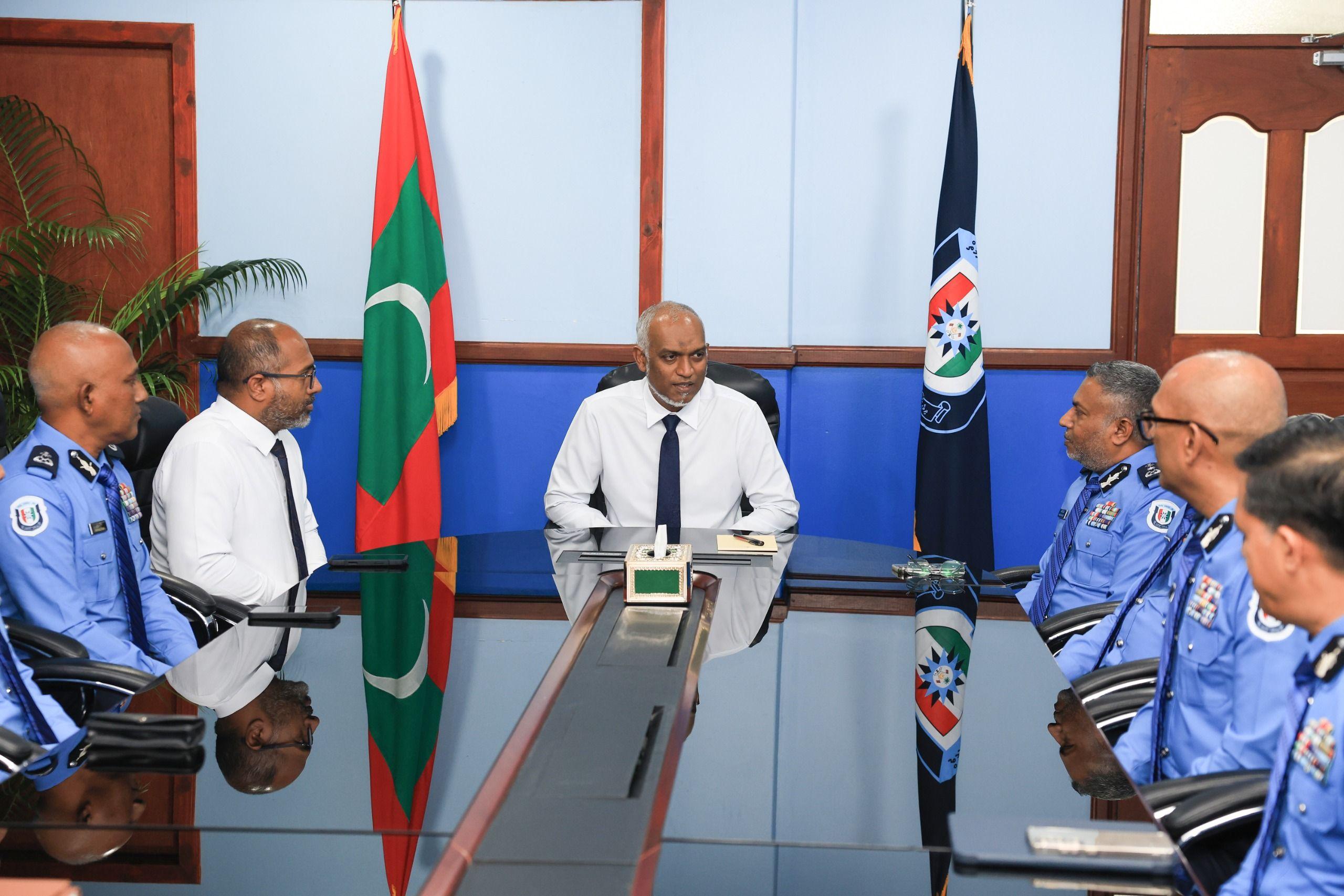 ރައީސުލްޖުމްހޫރިއްޔާ ފުލުހުންގެ އެގްޒެކެޓިވް މެނޭޖްމަންޓް ބޯޑާ ބައްދަލުކުރައްވައިފި