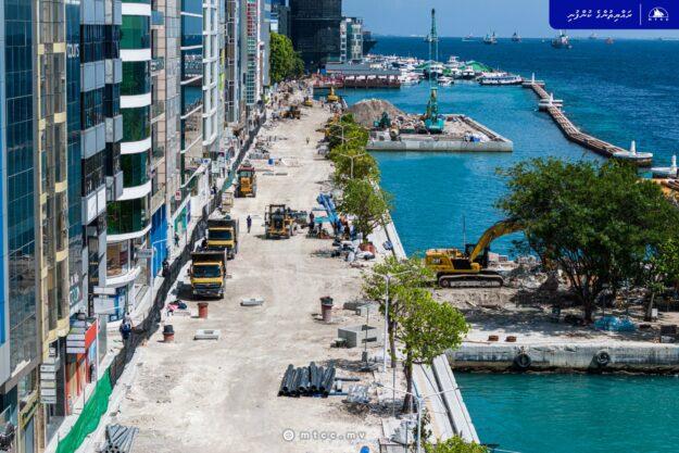  ބޮޑުތަކުރުފާނު މަގުގެ ފޭސް 1 ގެ ނަރުދަމާގެ މަސައްކަތުގެ ބޮޑުބައި ނިމިއްޖެ