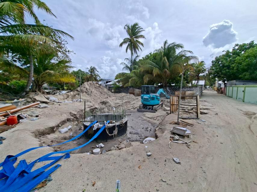 ނިލަންދޫ ނަރުދަމާ ނިޒާމުގެ މަސައްކަތުގެ 20 އިންސައްތަ ނިމިއްޖެ!