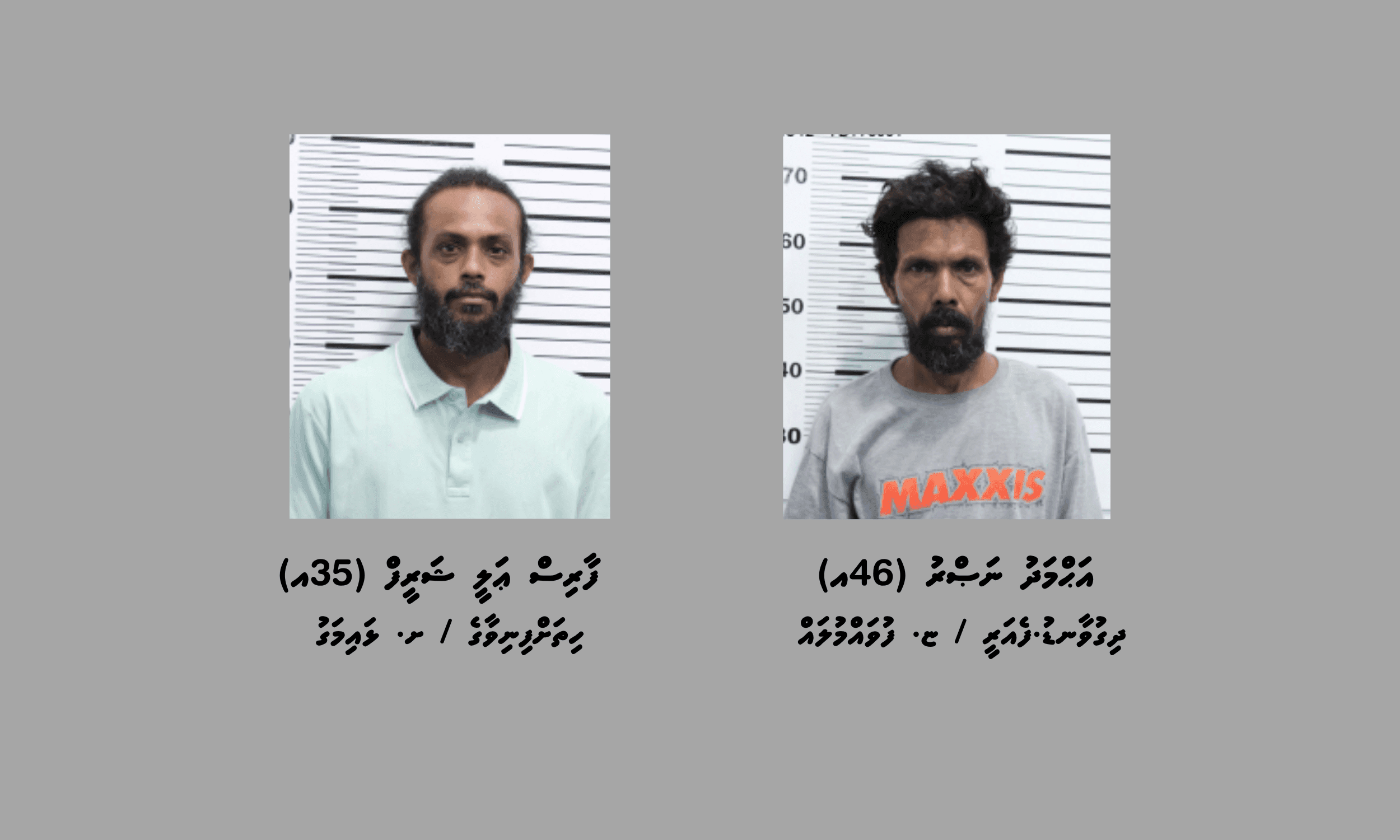 މާލޭގެ ފިހާރައެއްގެ ބިއްލޫރިގަނޑު ތަޅާލައި ވައްކަންކުރި ދެމީހަކު ހައްޔަރު