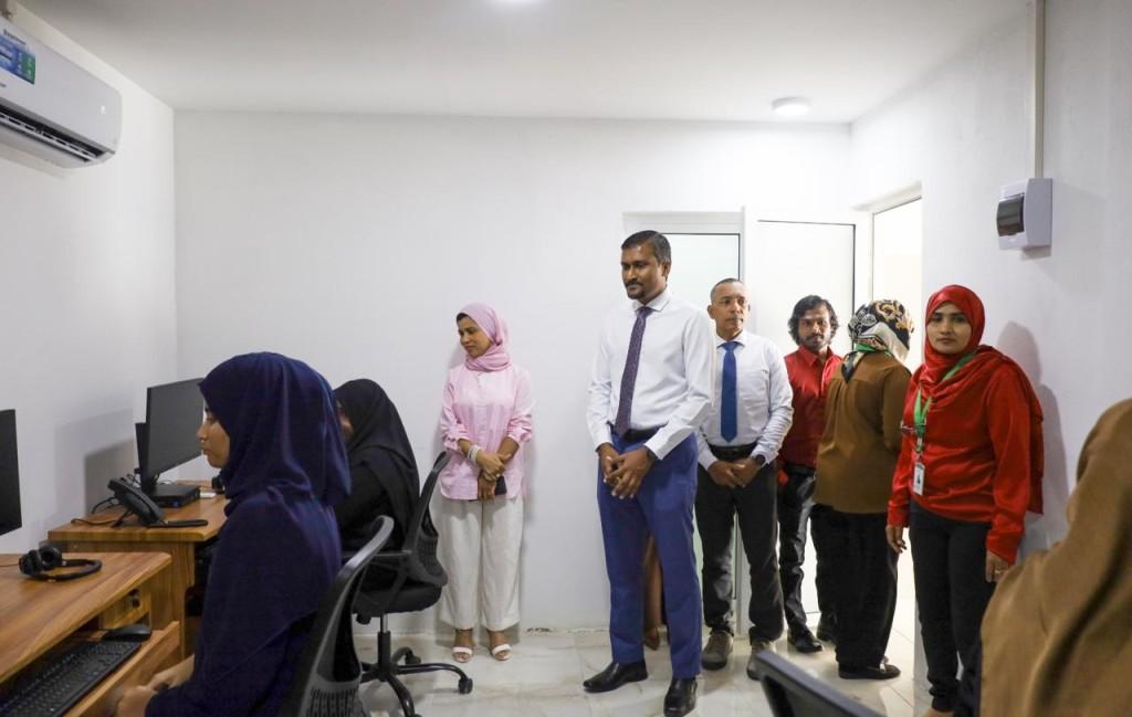 އެންސްޕާގެ ކޯލް ސެންޓަރެއް އައްޑޫ ސިޓީގައި