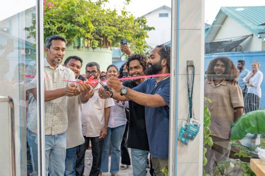 ރާއްޖޭގެ ފުރަތަމަ "ޝާކް ރިސާޗް އެންޑް ކޮންޒަވޭޝަން ހަބް" ފުވައްމުލަކުގައި ހުޅުވައިފި