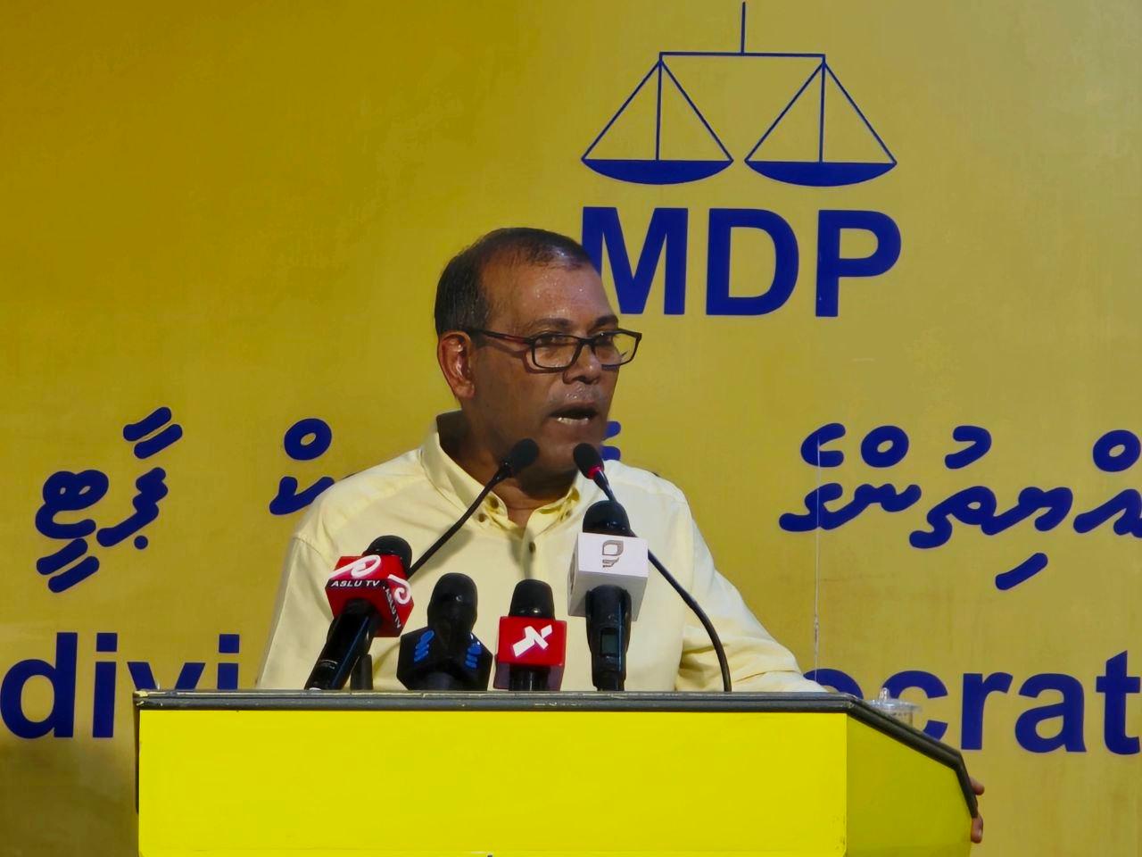 ދިވެހި ދައުލަތް ޑިފޯލްޓް ވާކަށް ނޭދެން: ރައީސް ނަޝީދު 