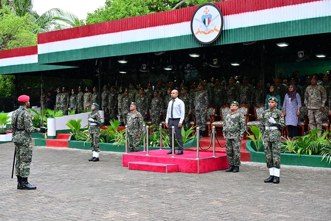 ސިފައިންގެ 73ވަނަ އަސާސީ ތަމްރީނު ކޯހުގެ ދަސްވެނިވުމުގެ ރަސްމިއްޔާތު ބާއްވައިފި