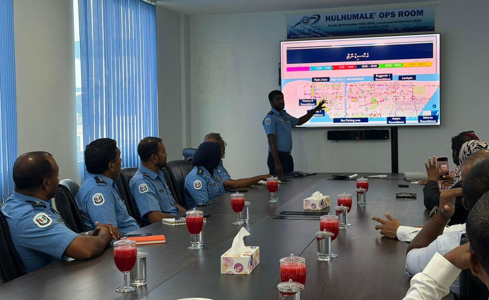 ހުޅުމާލޭގެ މަގުތައް އަމާންކުރުމަށް  މަޝްވަރާކޮށްފި