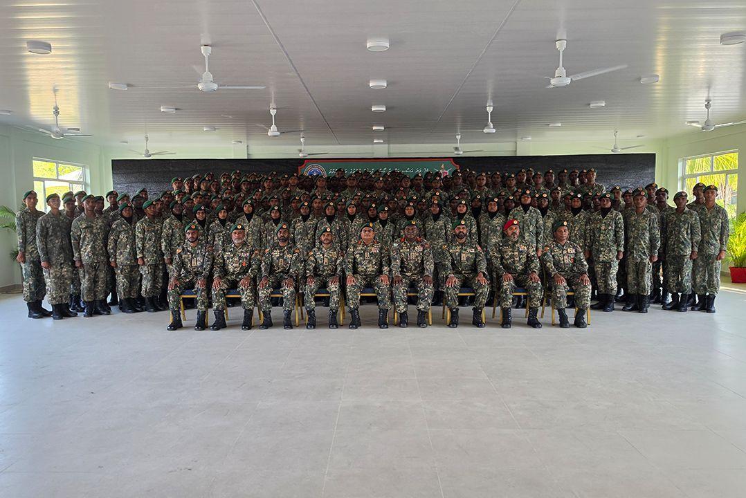 ސިފައިންގެ 74 ވަނަ އަސާސީ ތަމްރީނު ކޯސް އިފުތިތާހުކޮށްފި